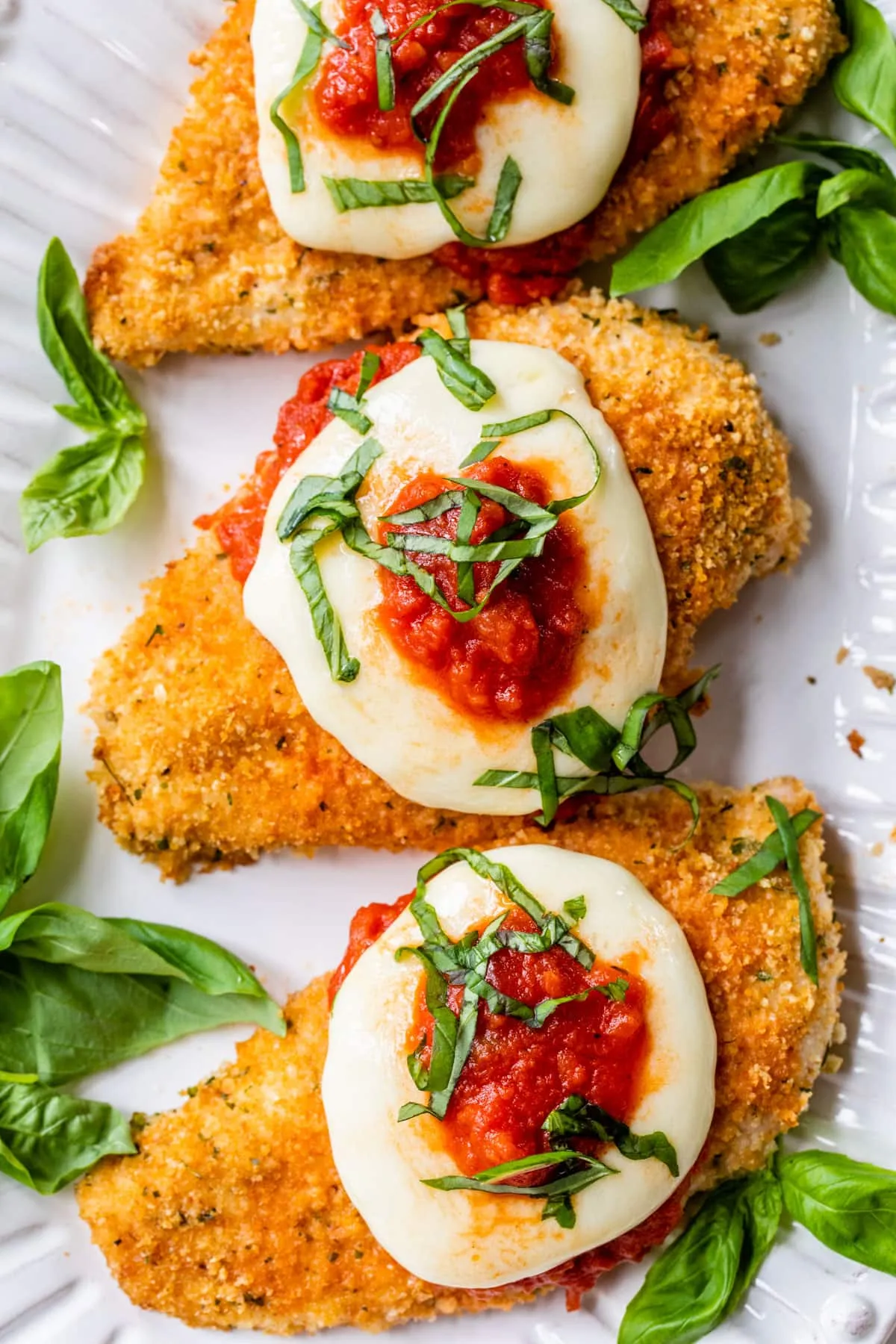 Oven Baked Chicken Parmesan Sandwiches