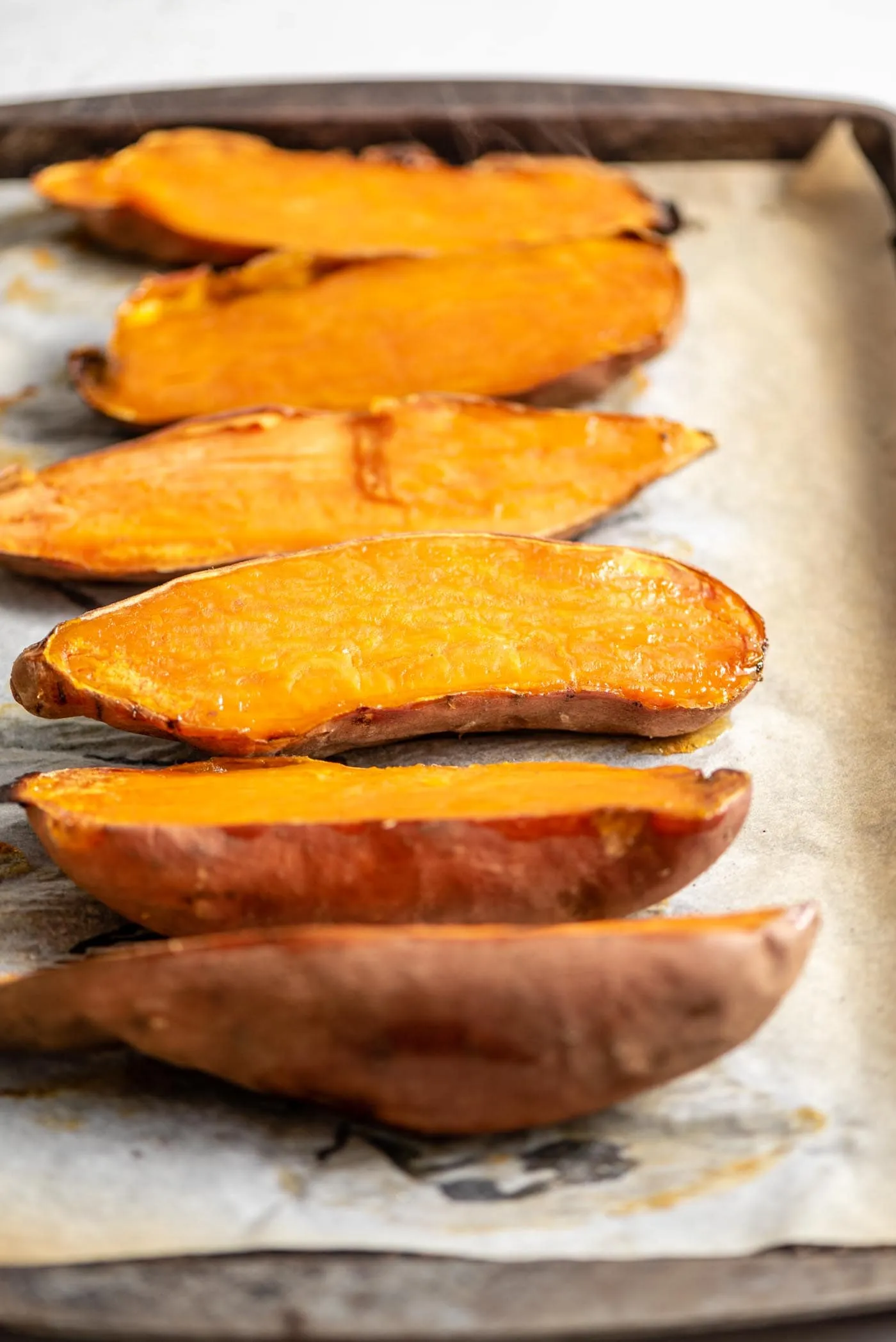 Oven Baked Sweet Potato Slices