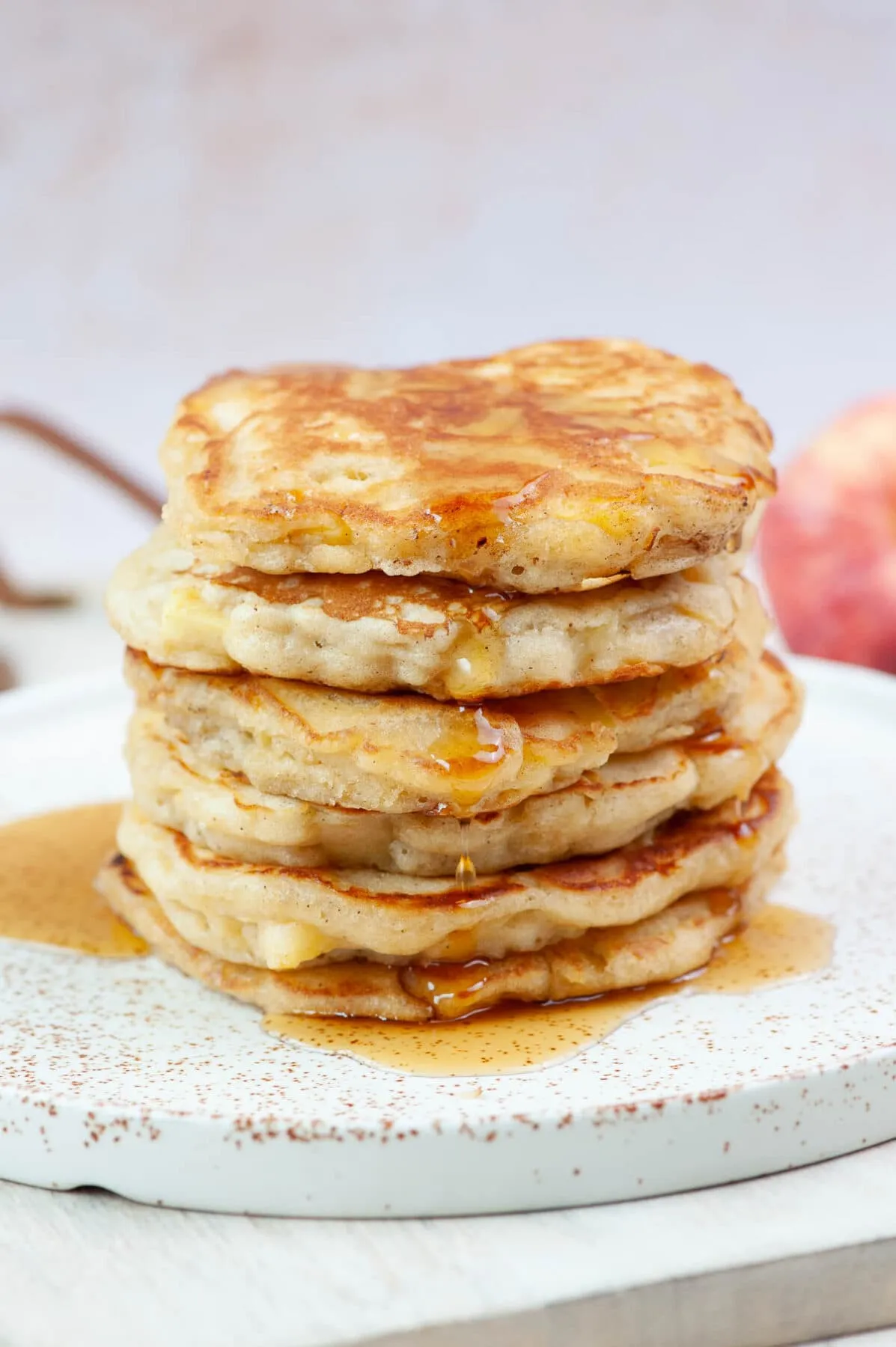 Oven Pancake with Cinnamon Apples