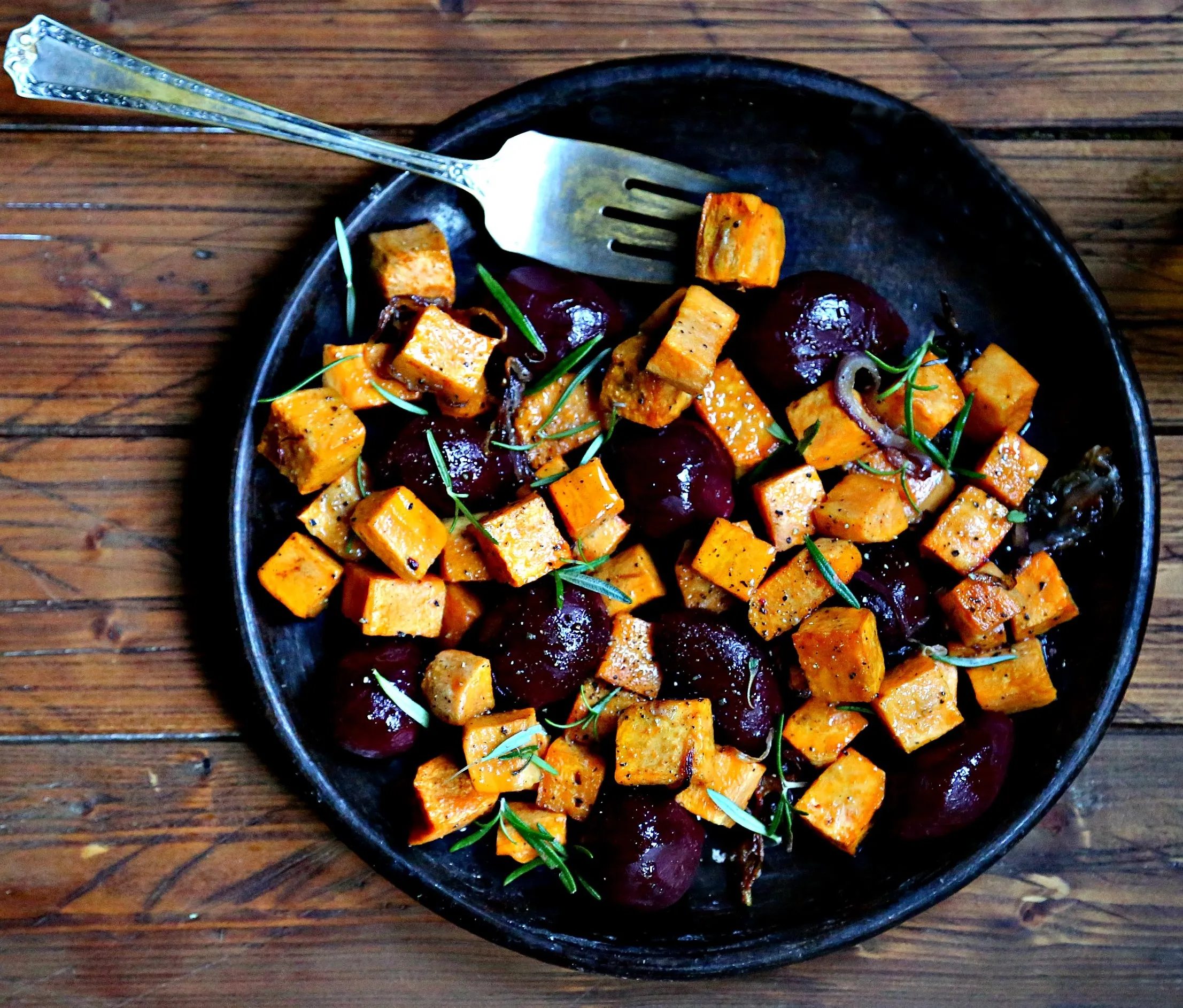 Oven Roasted Sweet Beets