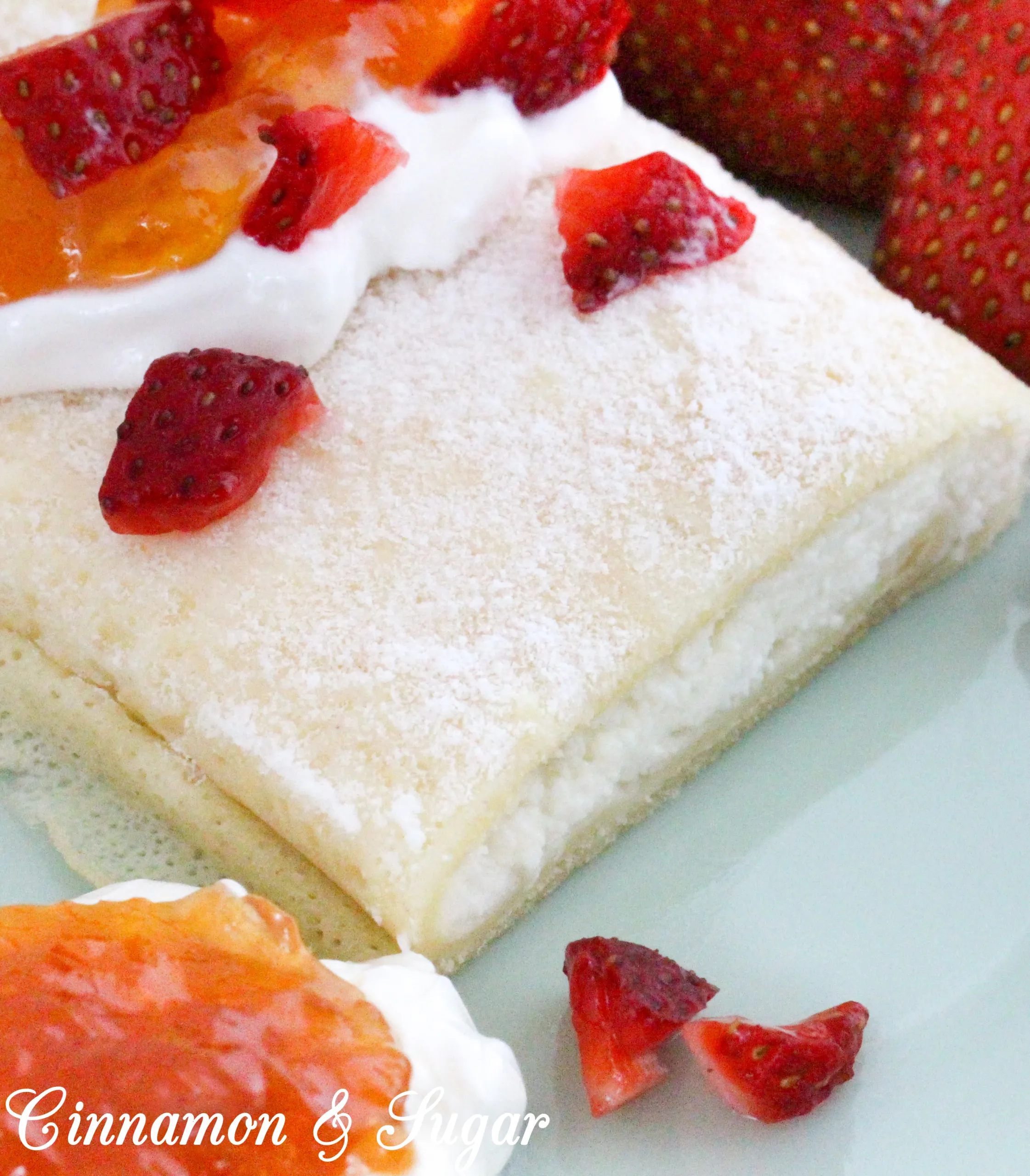 Palacsinta with Sweet Cheese Filling