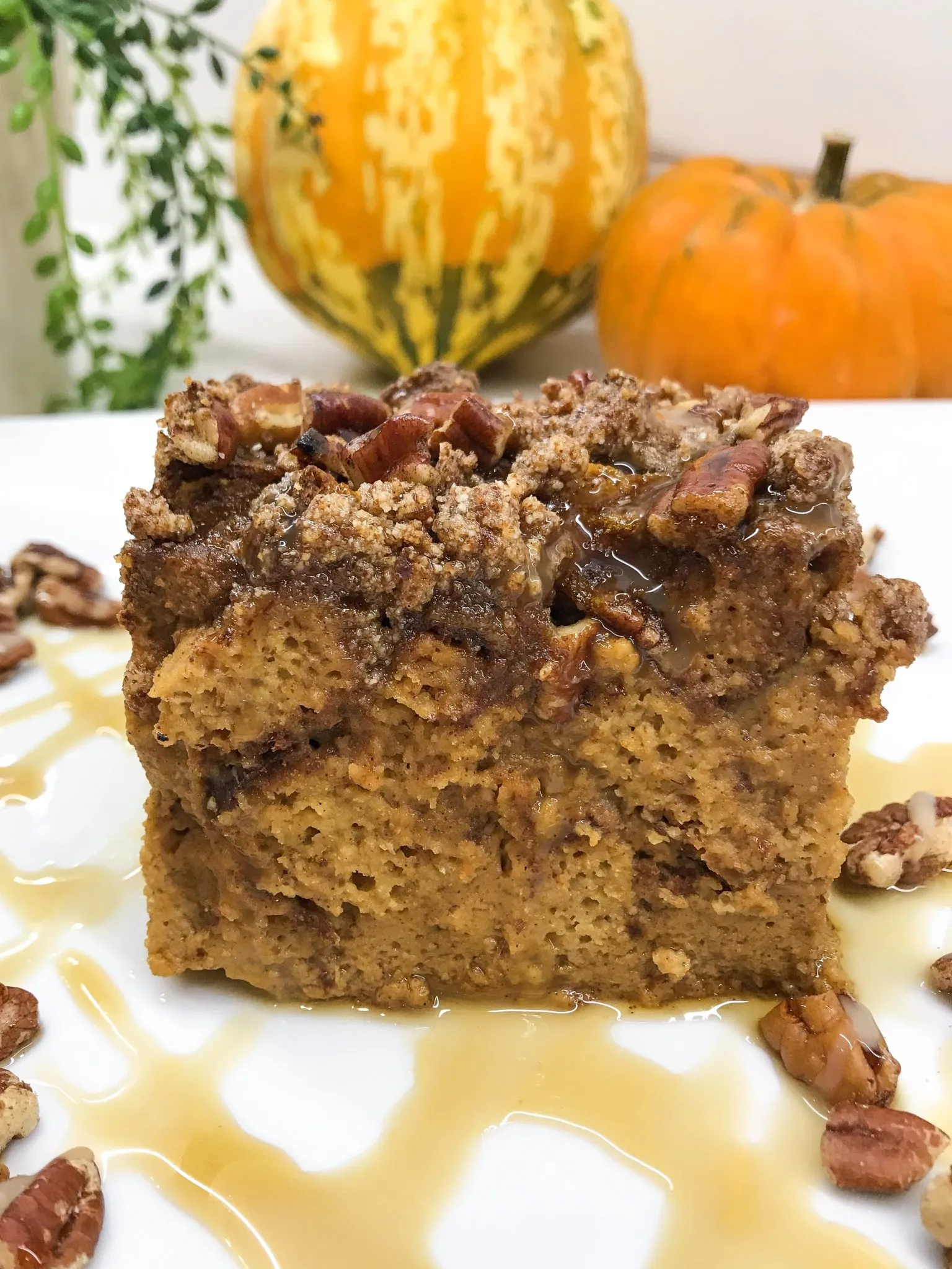 Paleo Pumpkin French Toast Bake