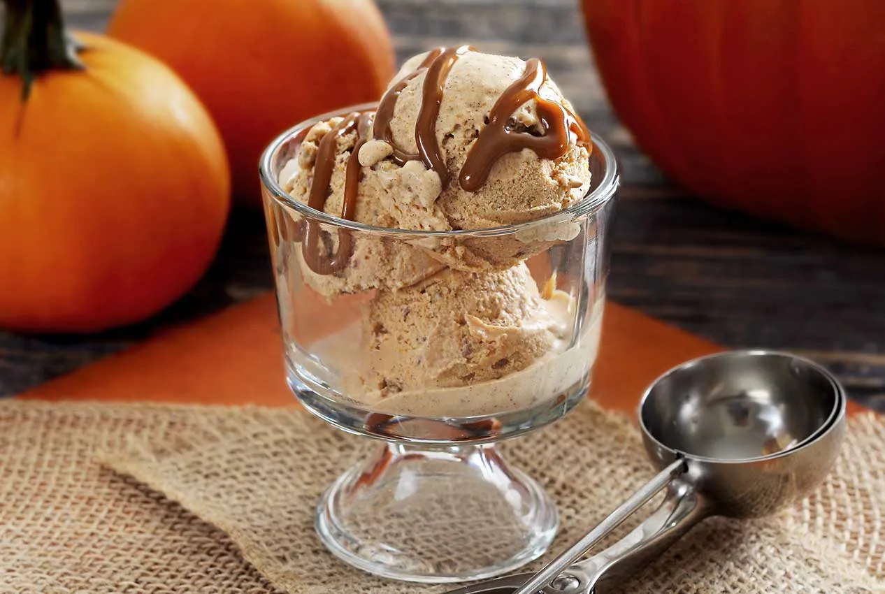 Paleo Pumpkin Pie Ice Cream