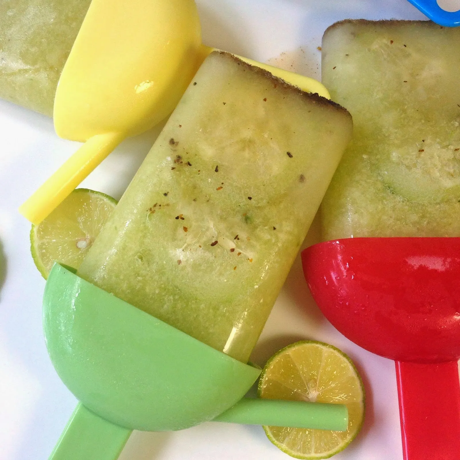 Paletas de Pepino y Limón con Chile