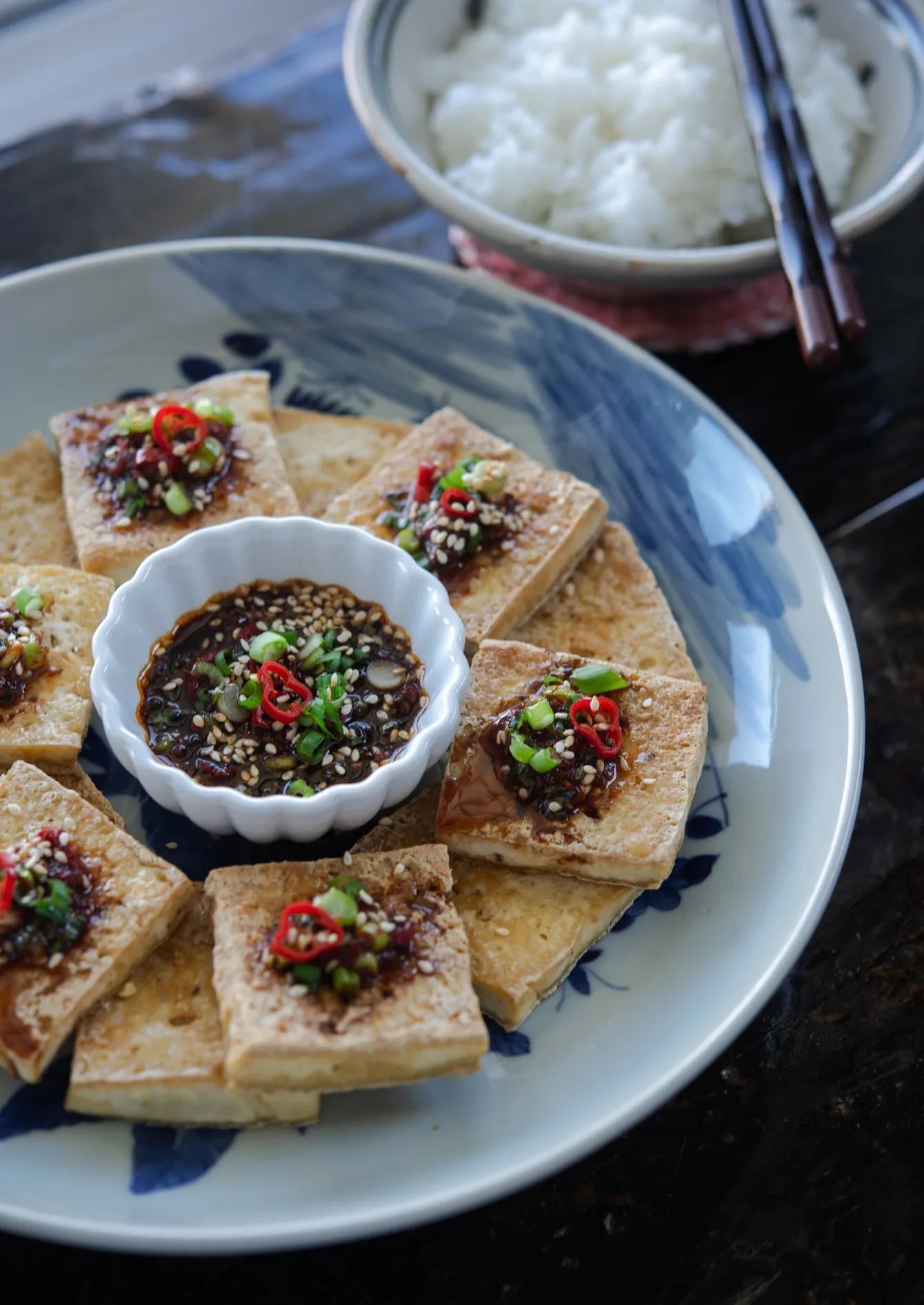 Pan Fried Asian Tofu