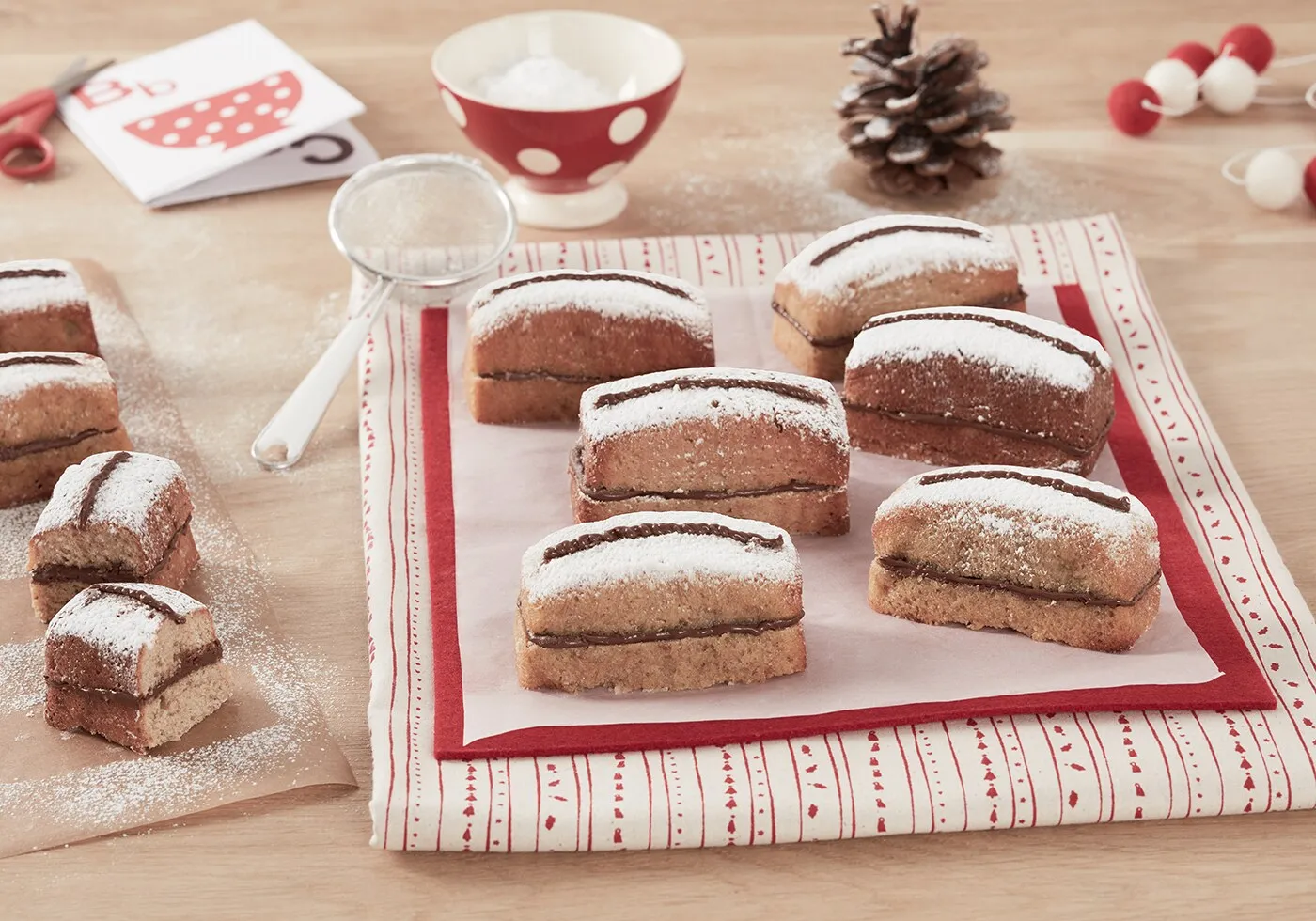 Panecillos de Plátano con Nutella