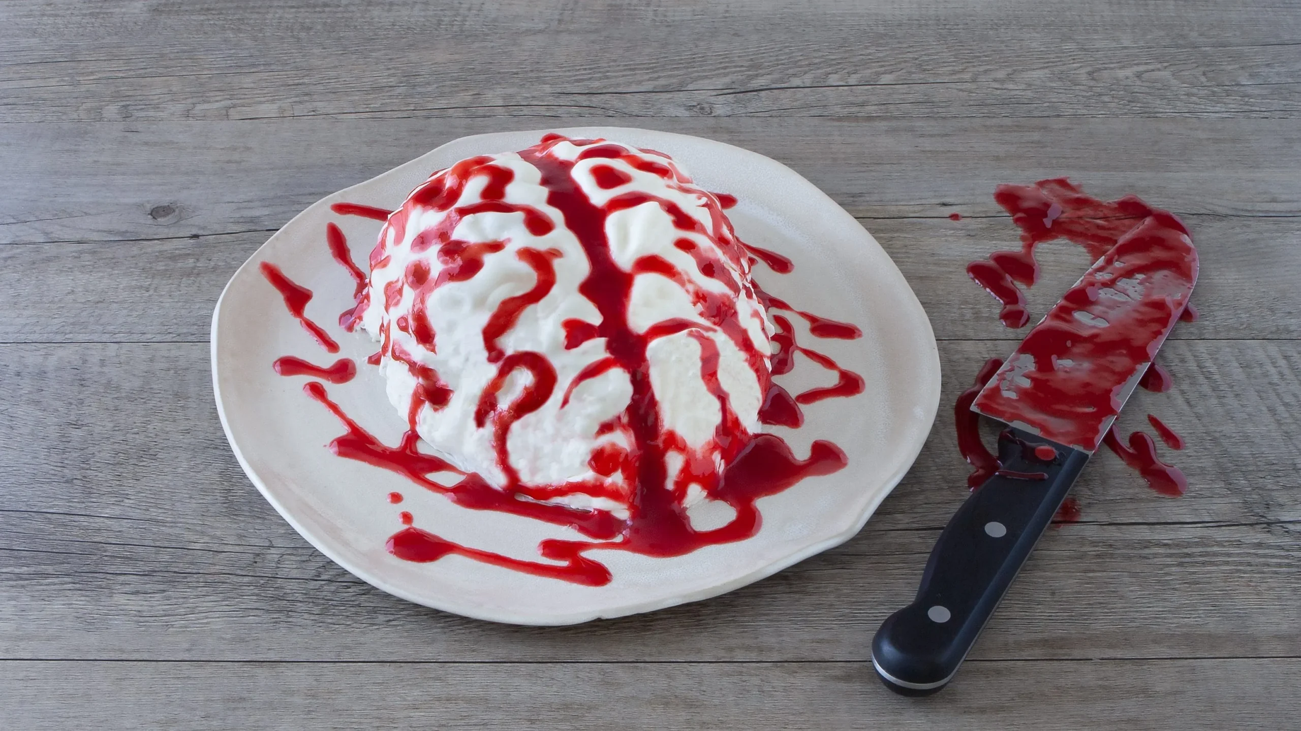 Panna Cotta Brain Cookies
