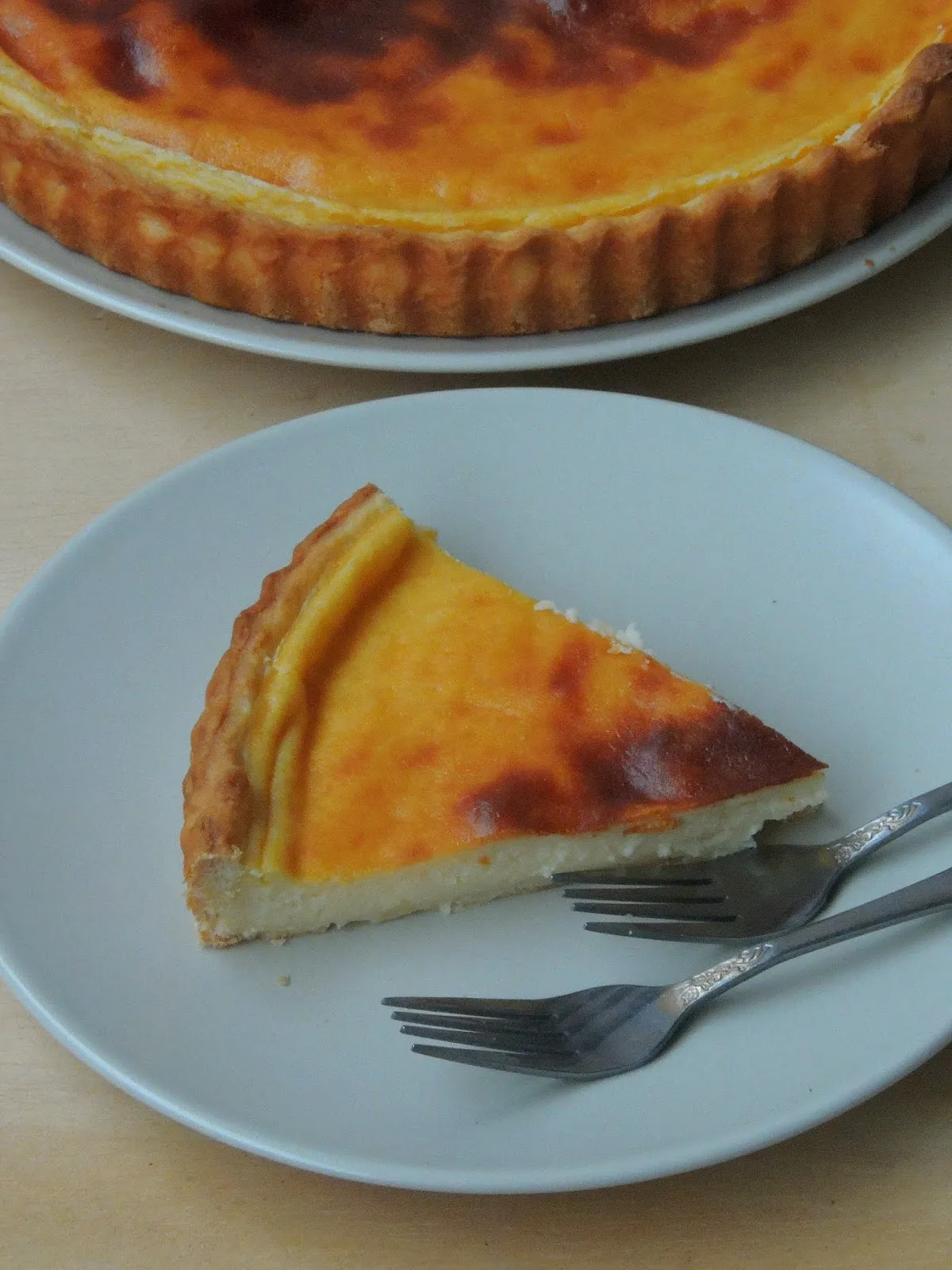 Parisian Flan French Custard Tart