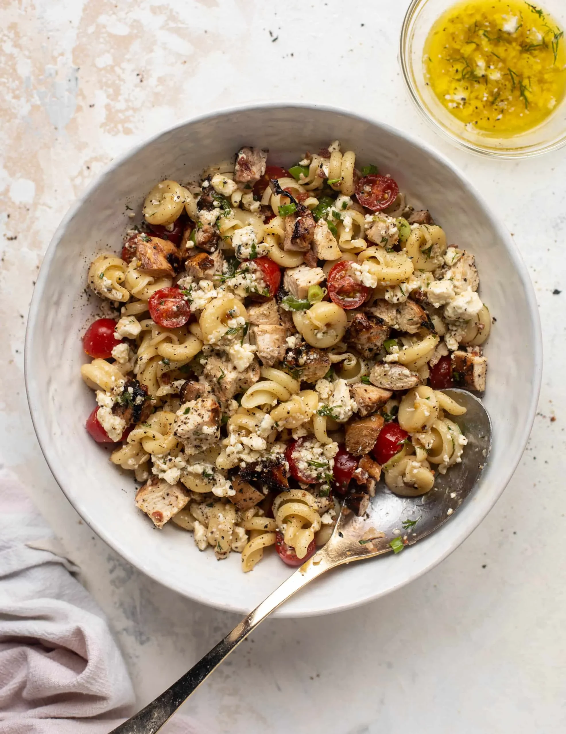 Pasta Salad with Grilled Chicken