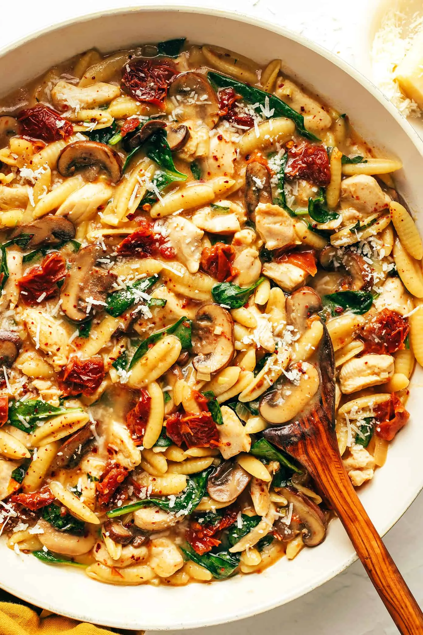 Pasta Sun Dried Tomato Cream Sauce