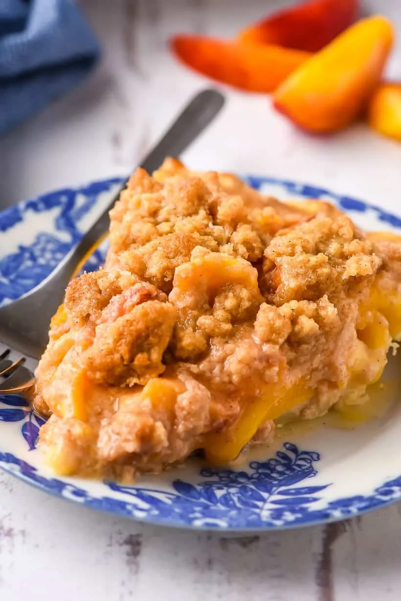 Peach Almond Crumb Pie