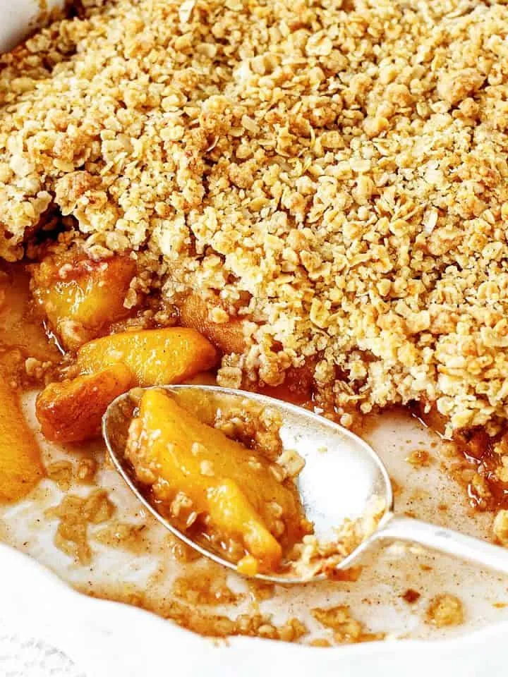 Peach Blackberry Brown Betty