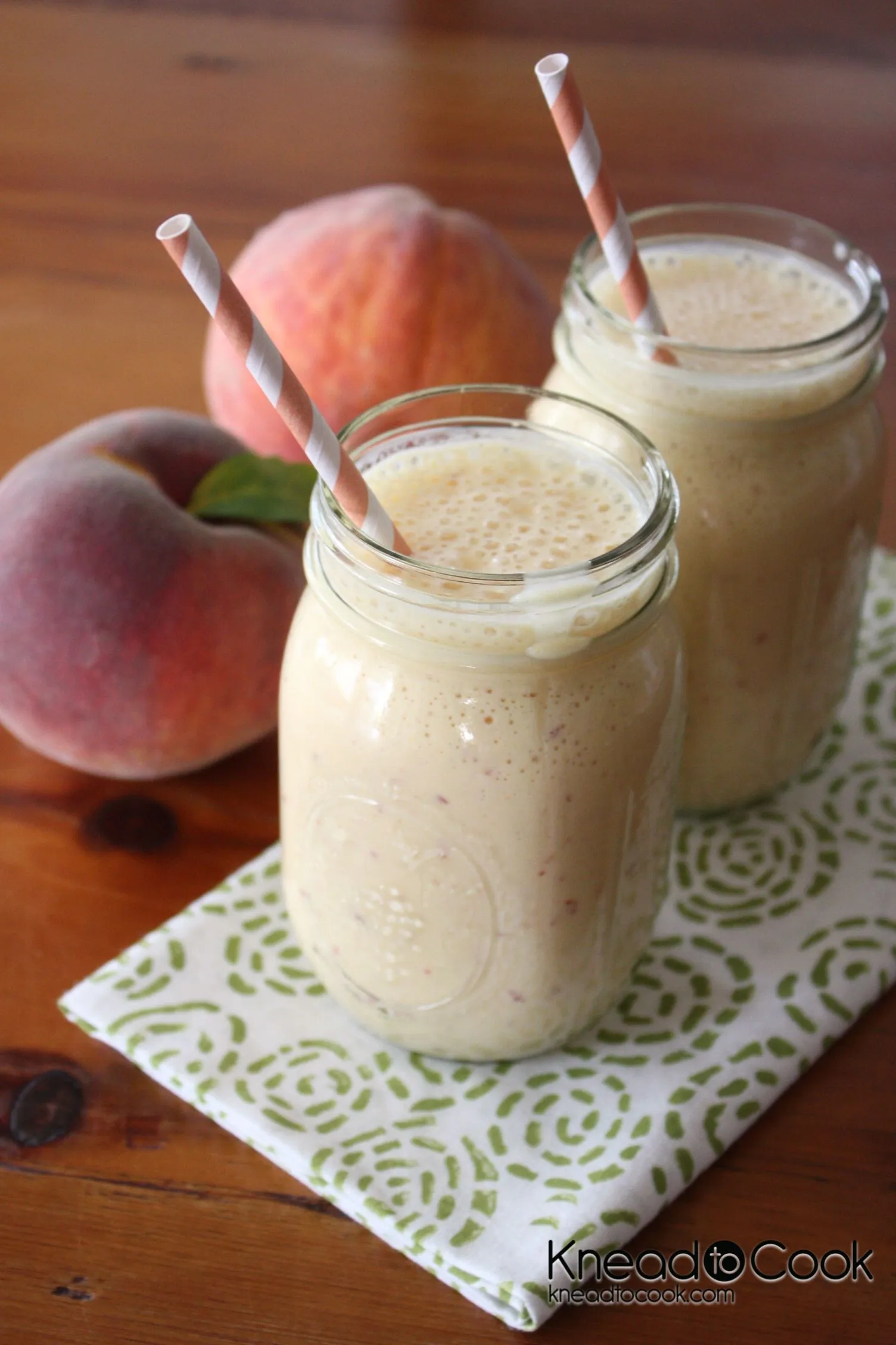 Peach Tea Vanilla Protein Smoothie