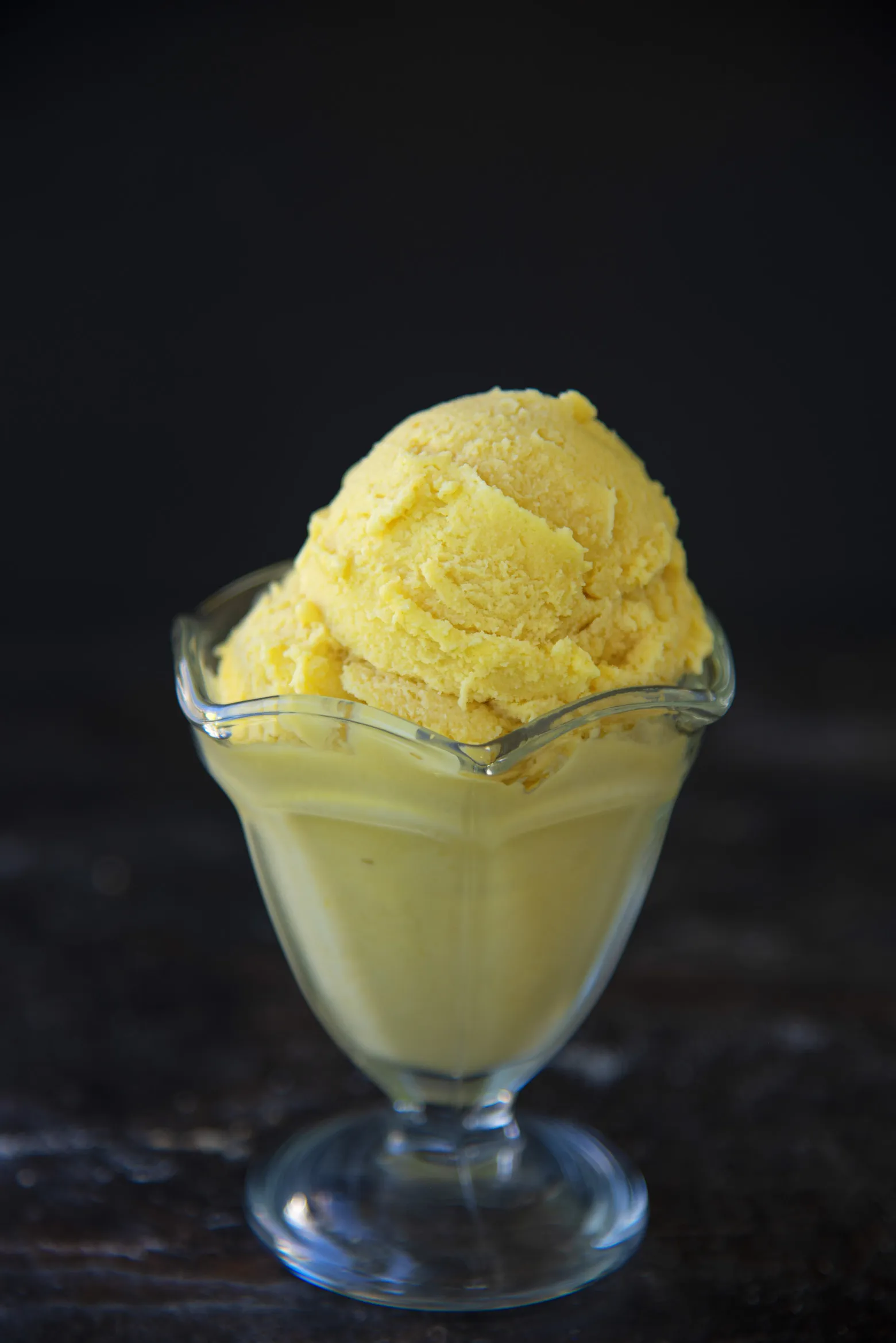 Peach and Brown Sugar Ice Cream