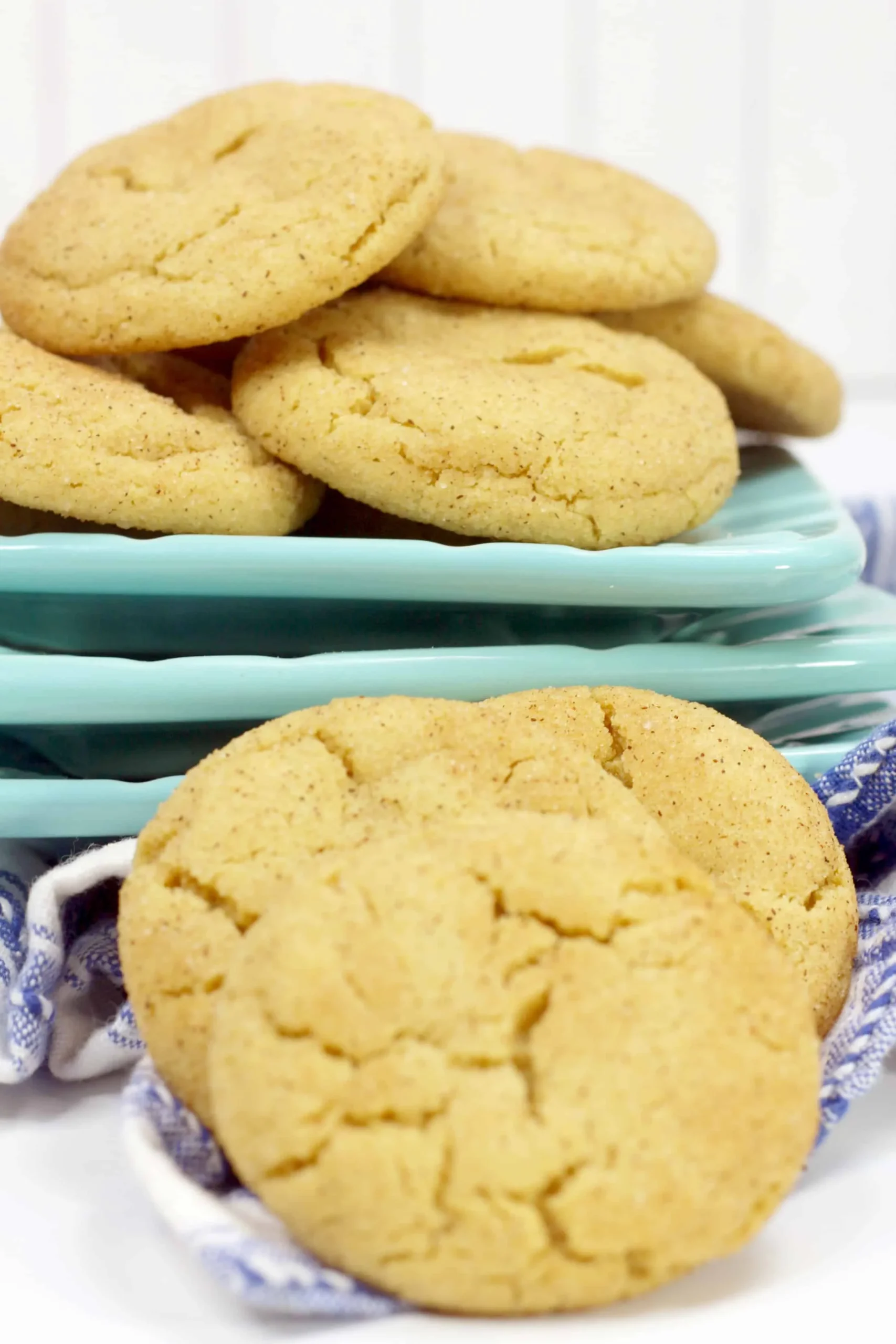 Peanut Butter Snickerdoodle Cookies