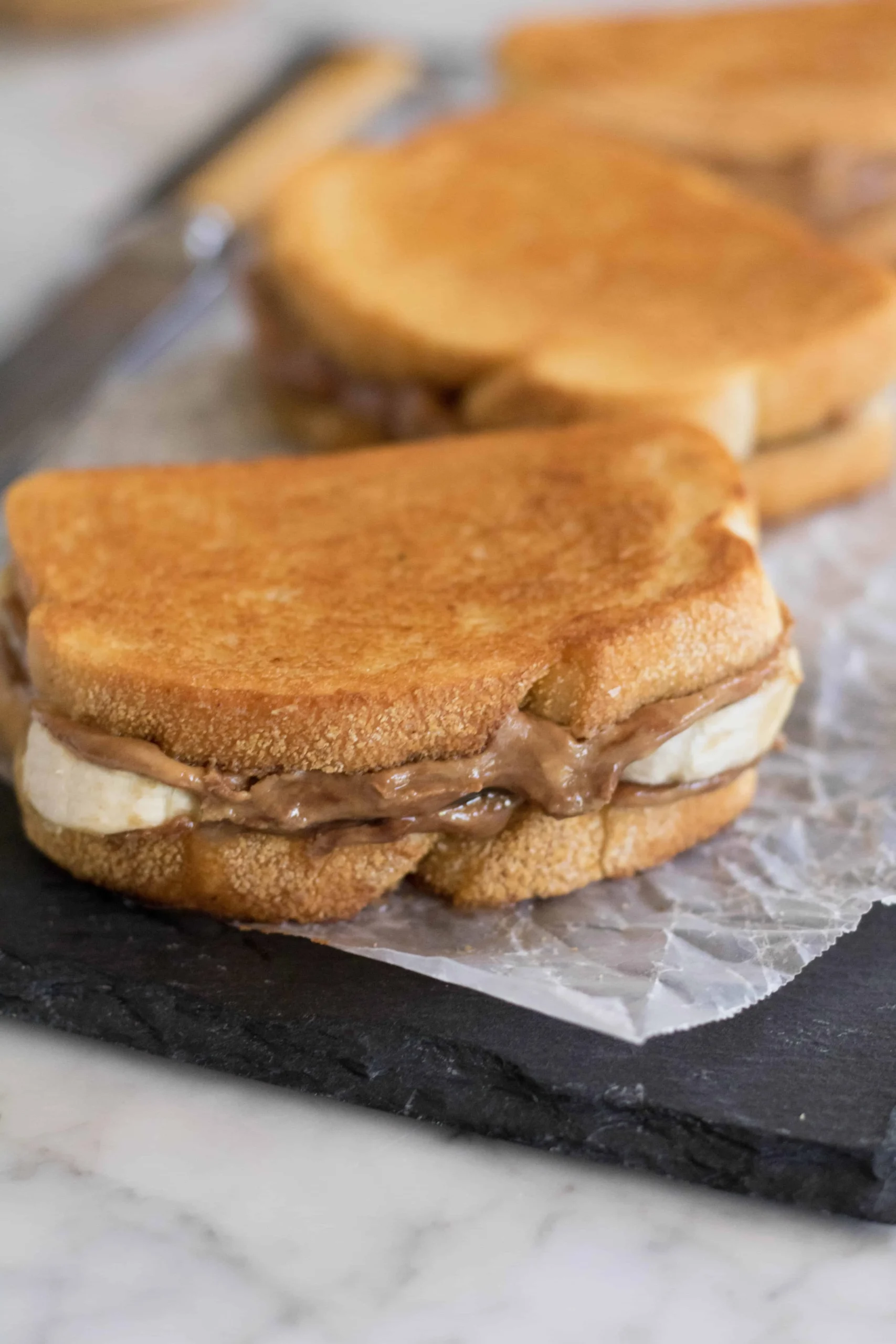 Peanut Butter and Banana Sandwich