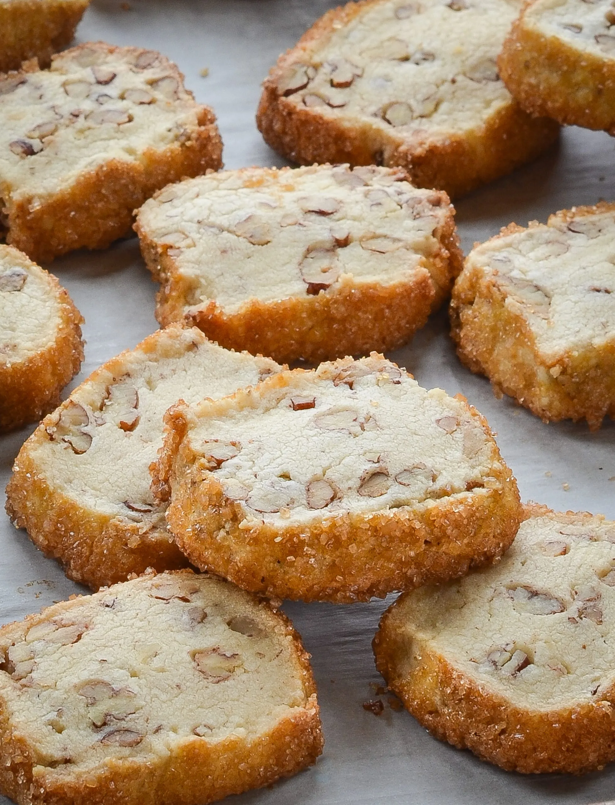 Pecan Shortbread Cookies