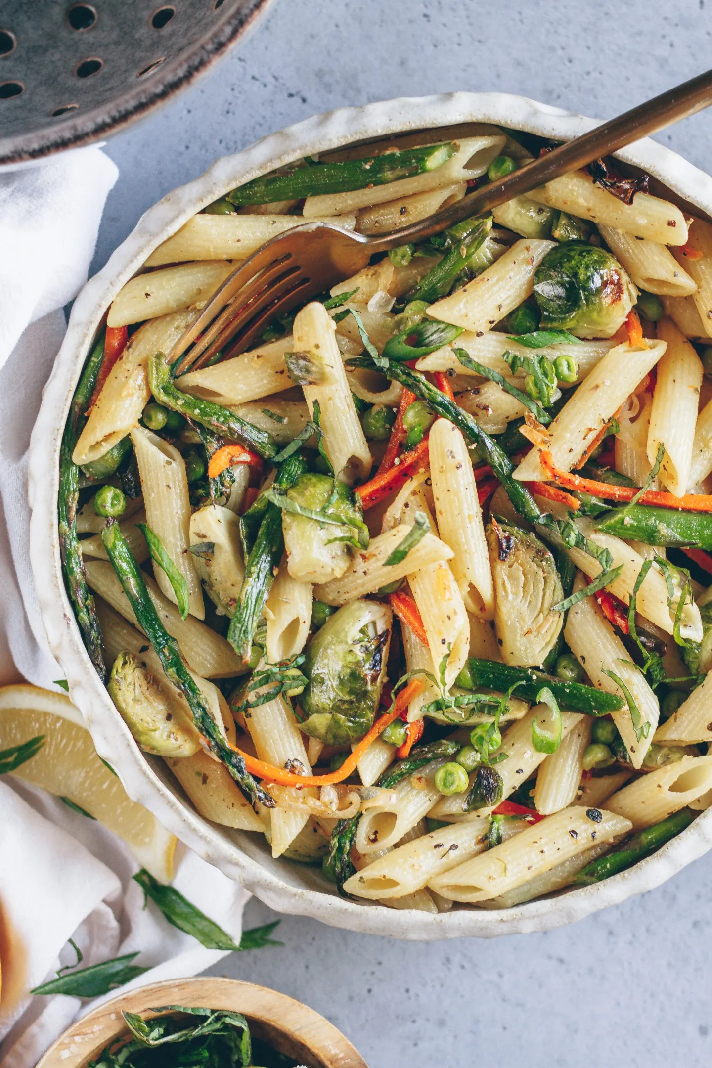 Penne Pasta with Roasted Vegetable Marinara