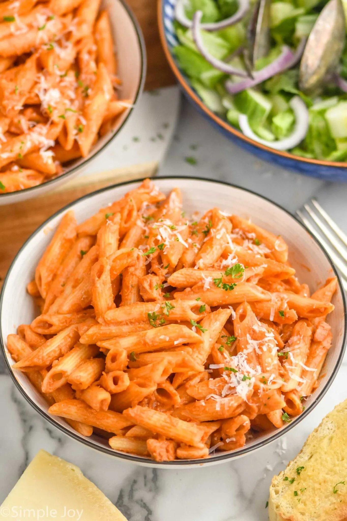 Penne with Vodka Sauce