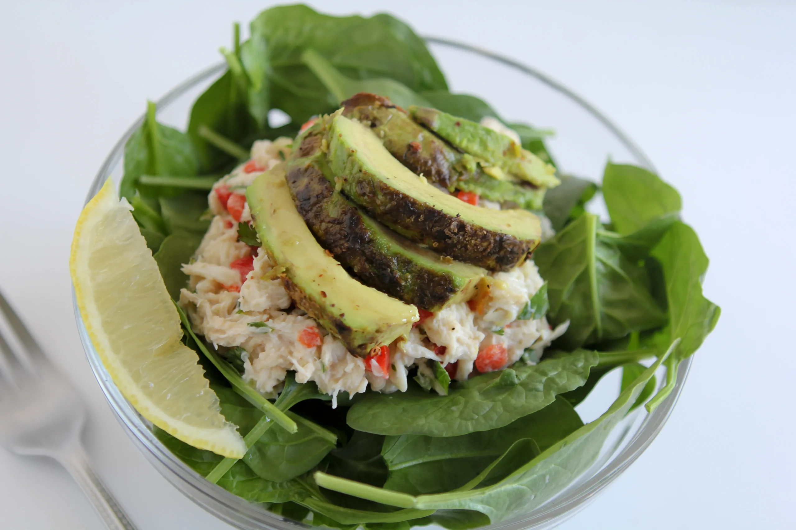 Pepper Medley Crab and Avocado Salad