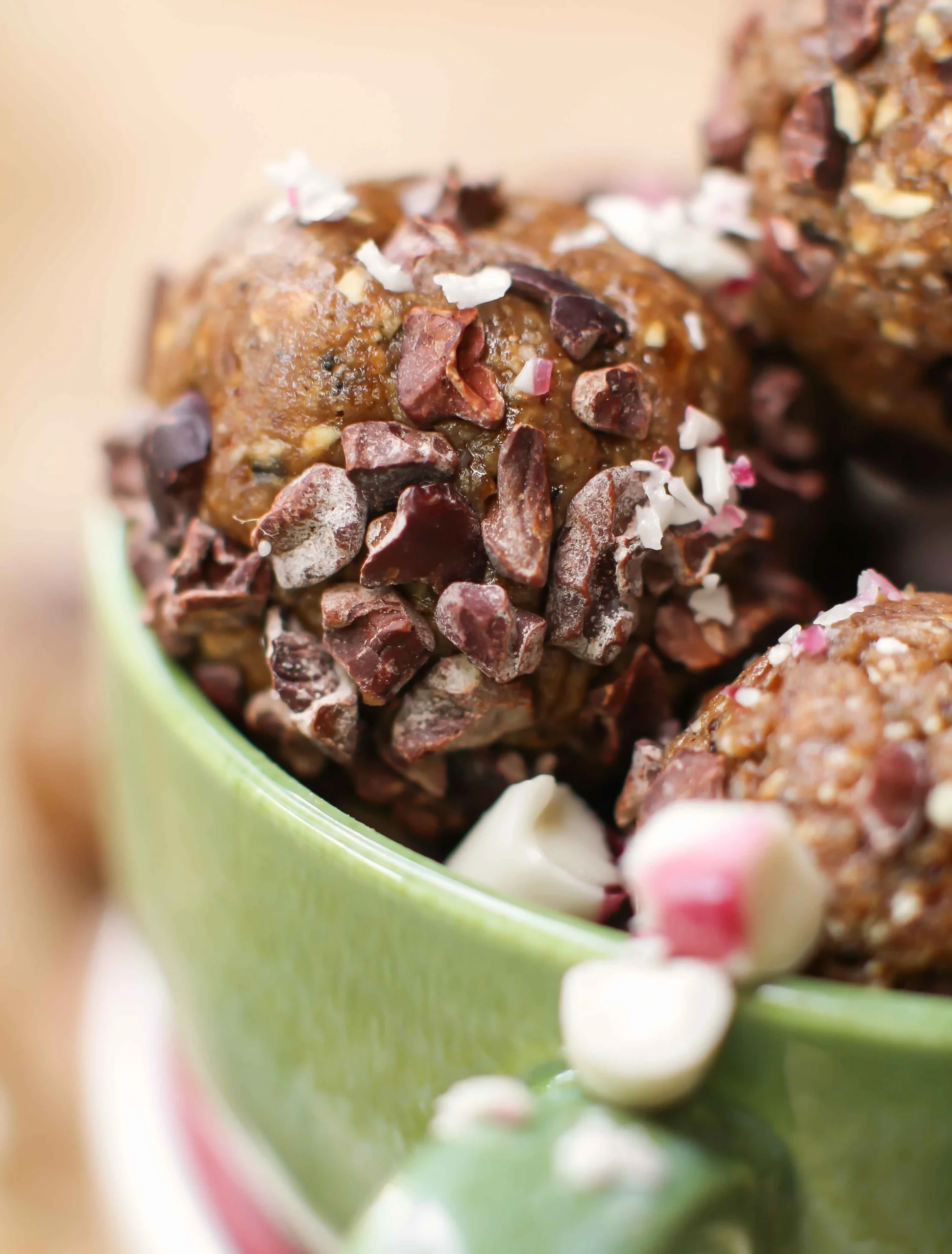 Peppermint Mocha Date Balls