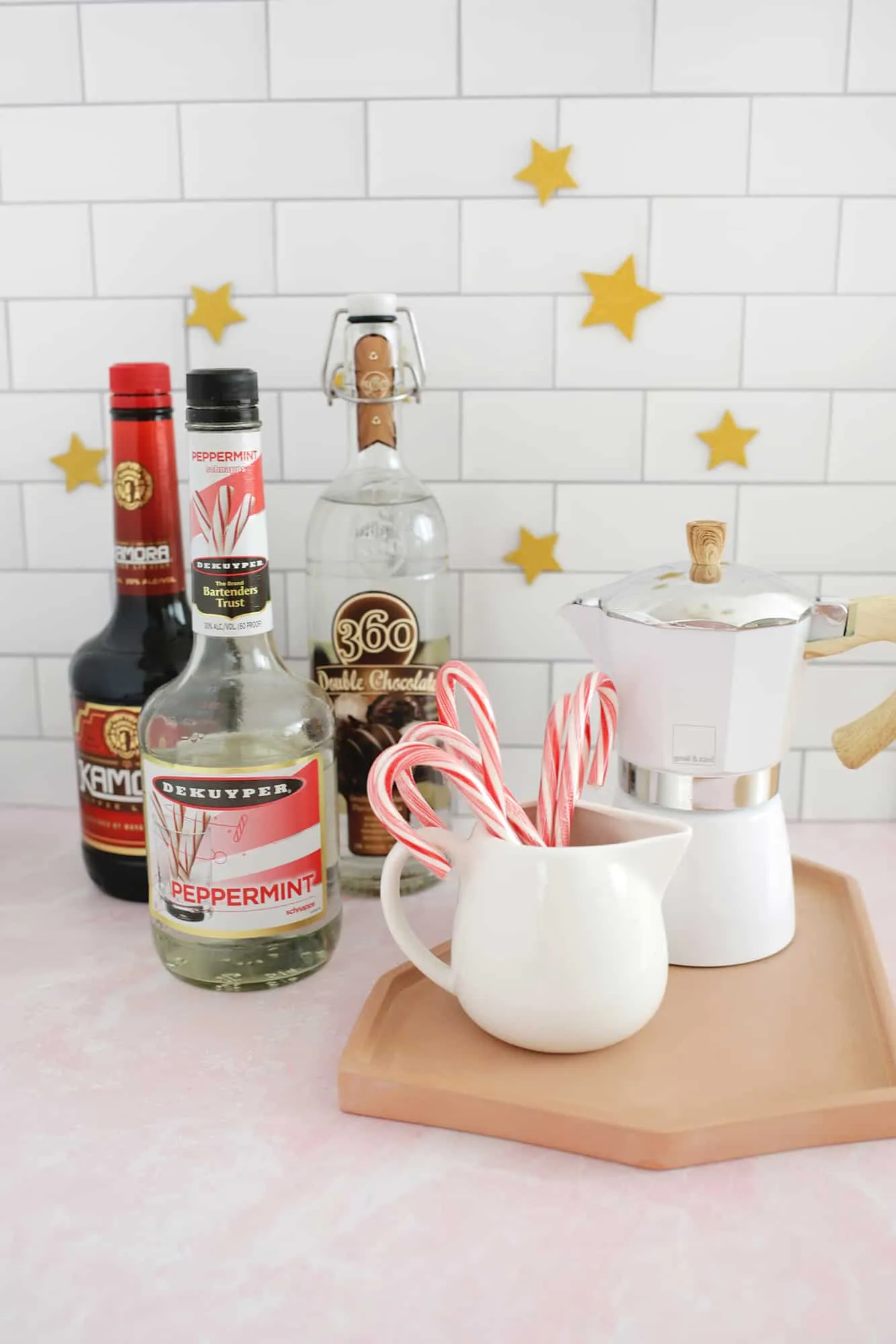Peppermint Mocha Jello Shots