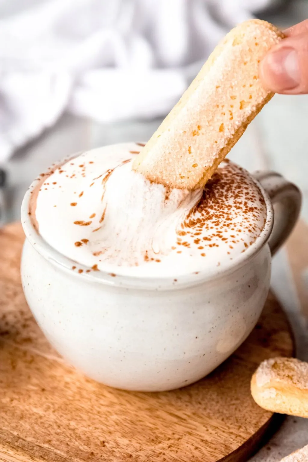 Perfectly Creamy Tiramisu Latte