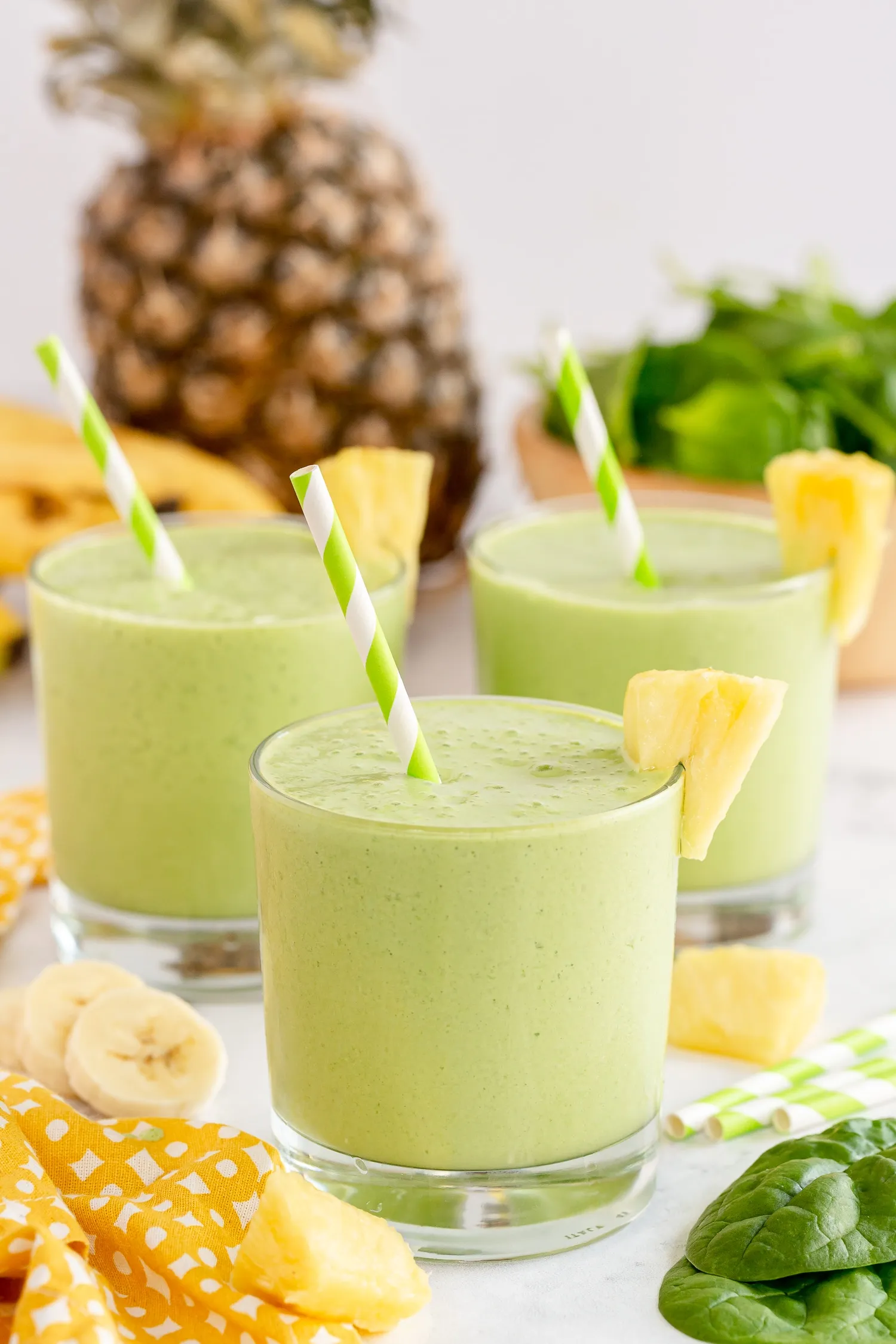Pineapple Bliss Green Smoothie