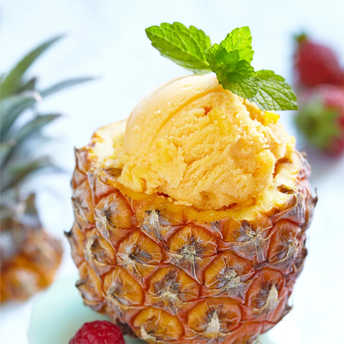 Pineapple Refrigerator Ice Cream