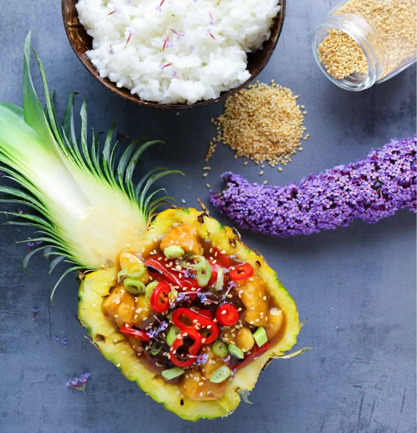 Pineapple Sweet Sour Tofu