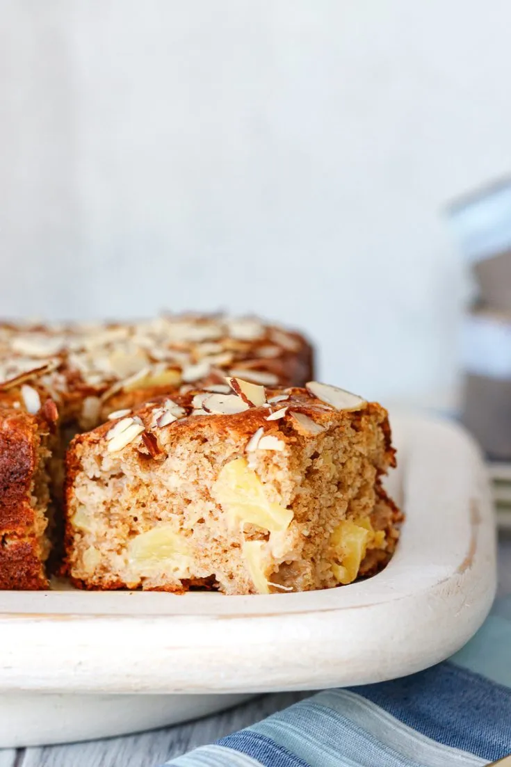 Pineapple Swirl Coffee Cake
