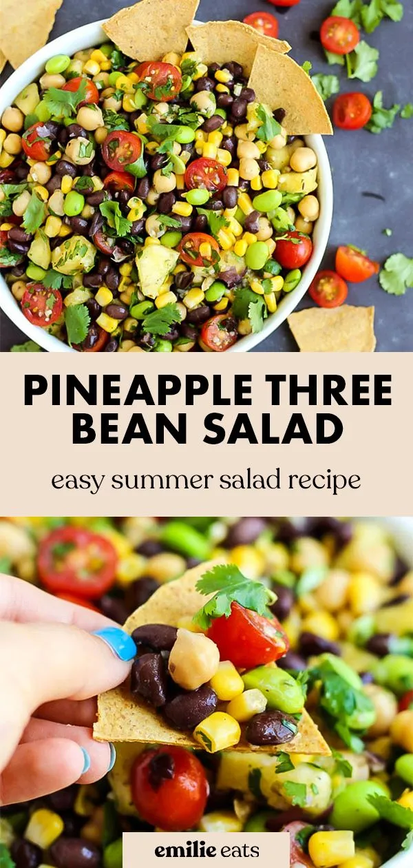 Pineapple Three Bean Salad