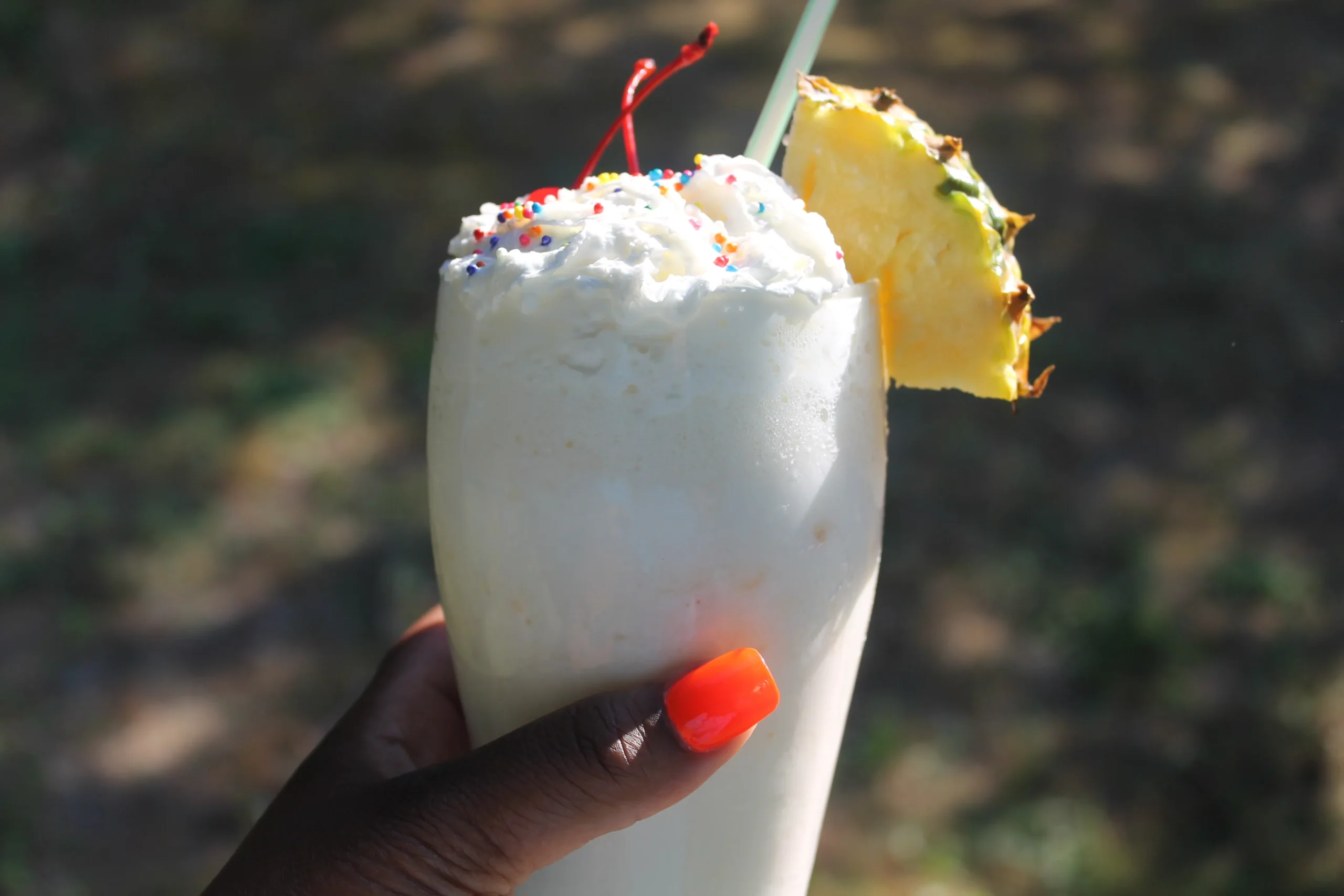 Pineapple and Passionfruit Milkshake