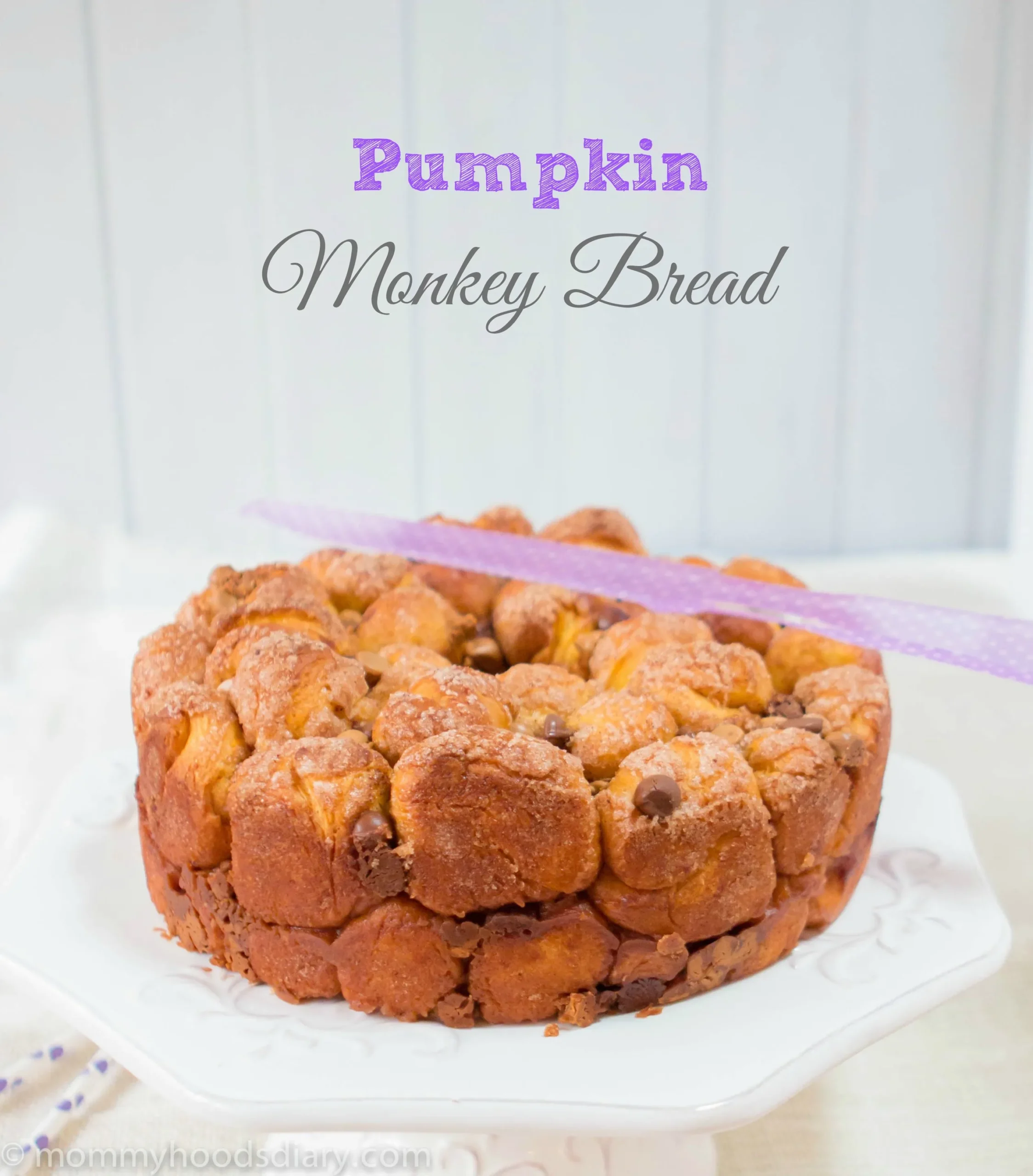 Pinterest Project Pumpkin Monkey Bread