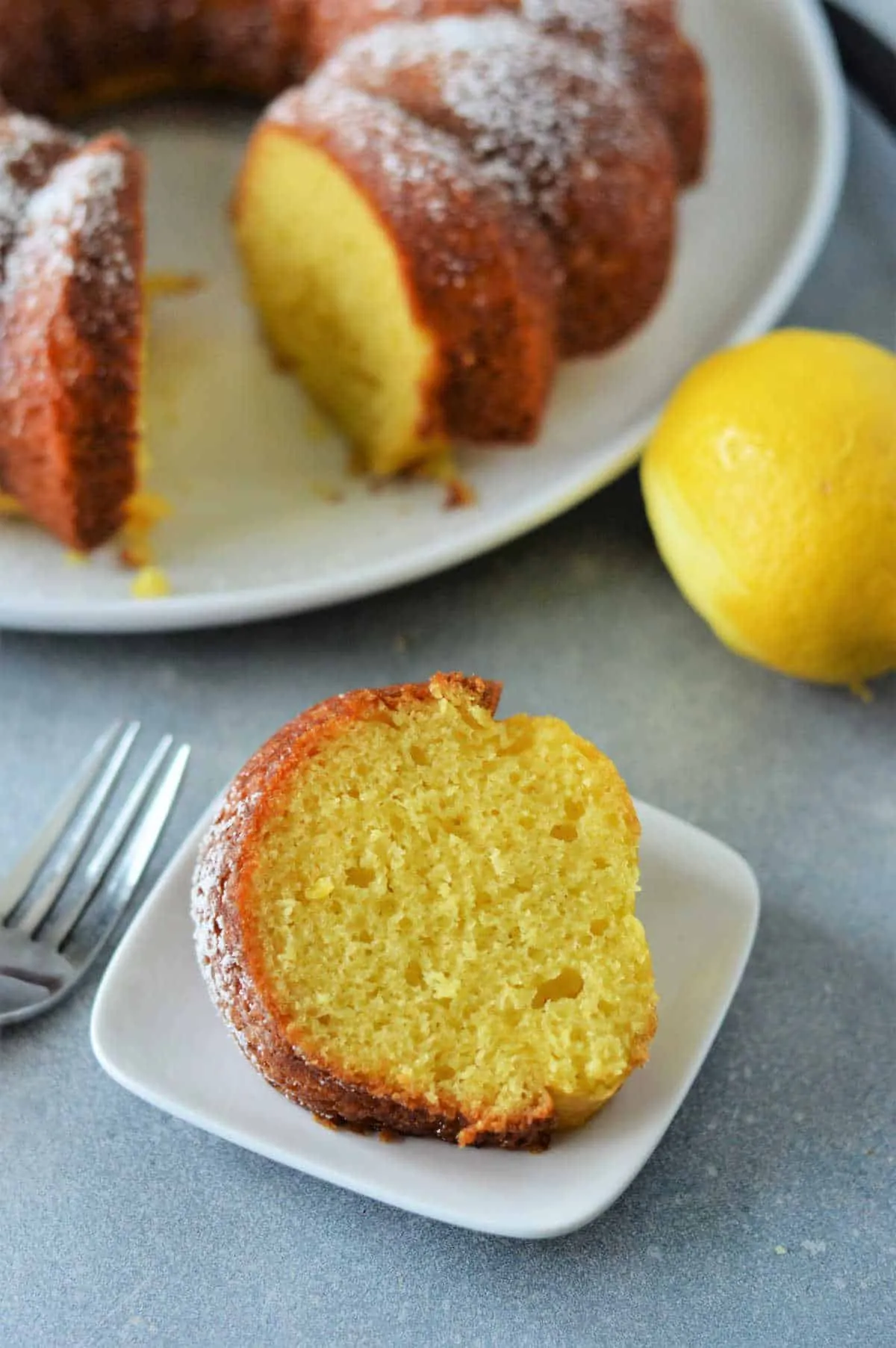 Pinwheel Lemon Bundt Cake