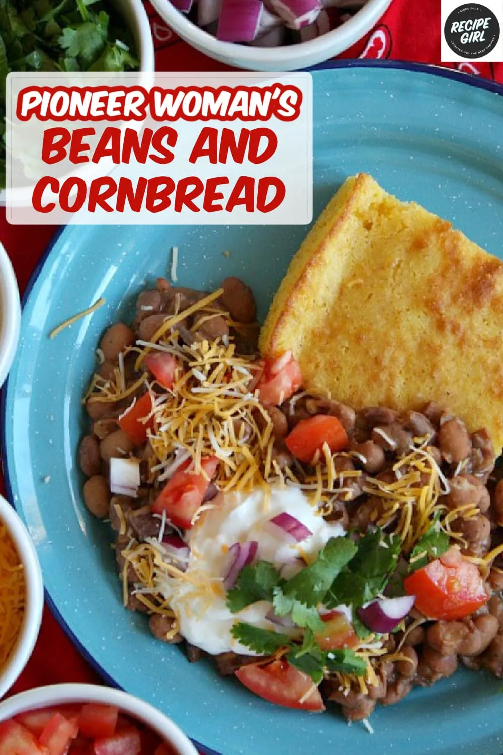 Pioneer Woman's Beans and Cornbread