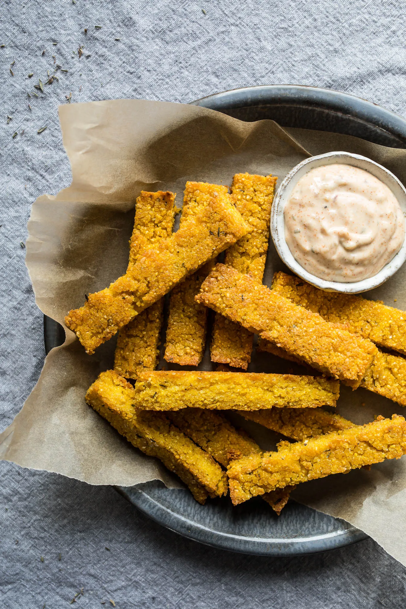 Polenta Fries Crispy Gluten Free