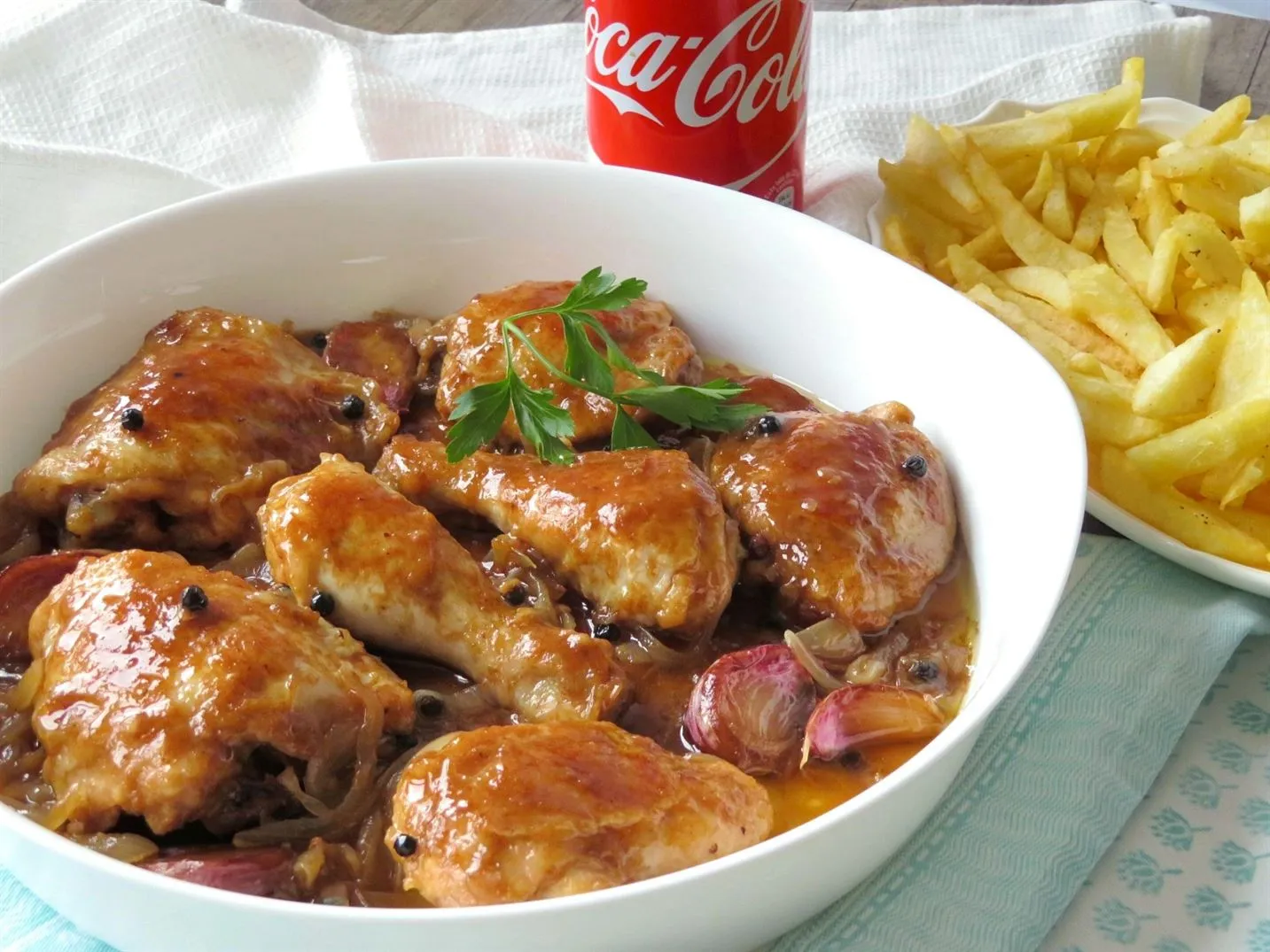 Pollo a la Coca Cola