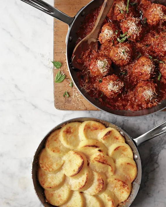 Polpette alla Romano (Roman Style Meatballs with Prosciutto)