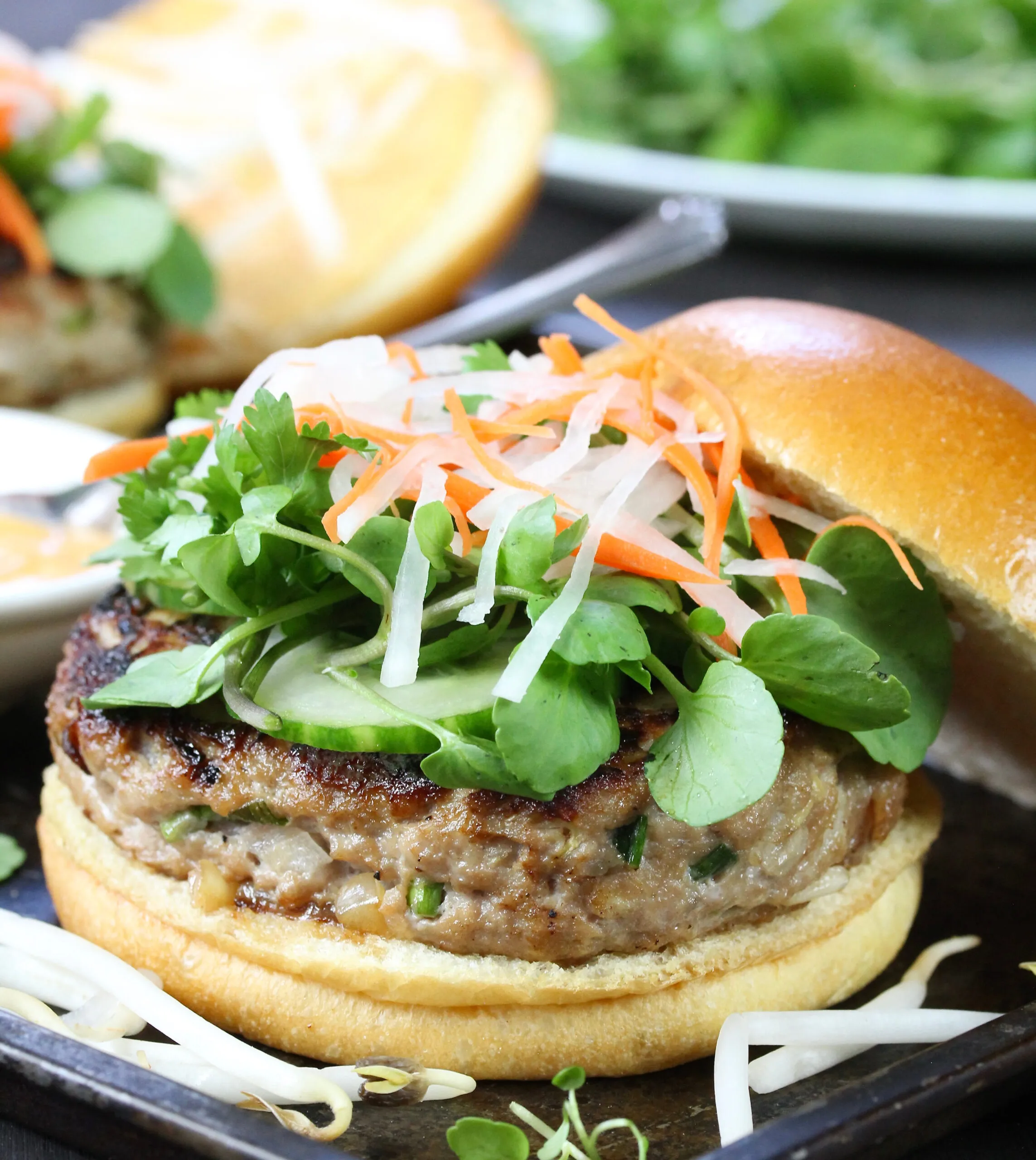 Pork Banh Mi Burger