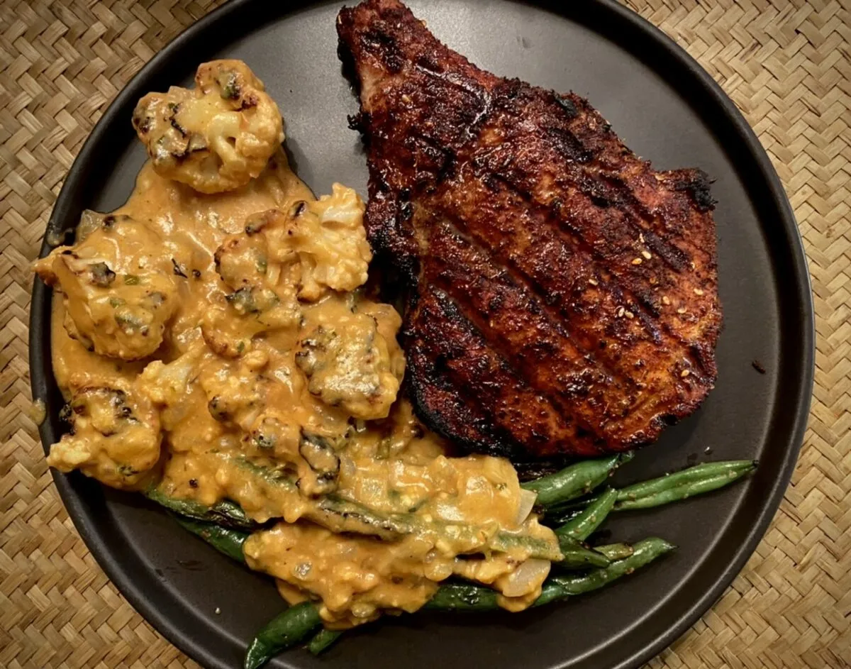 Pork Chops with Smoky Mole Style Rub