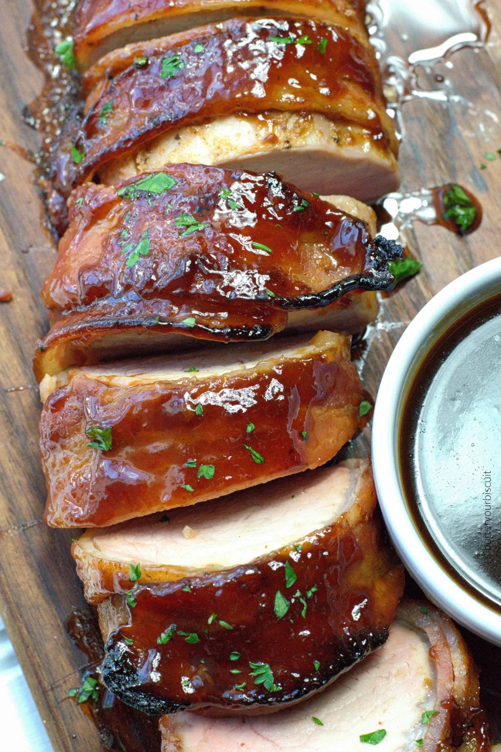 Pork Loin Bourbon Cola Sauce