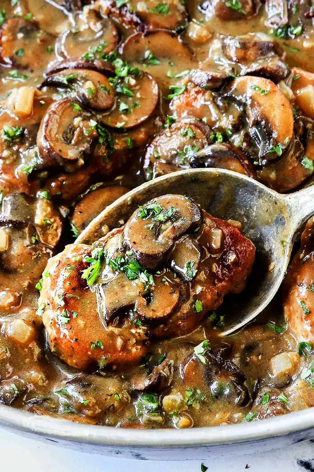 Pork Medallions with Mushrooms