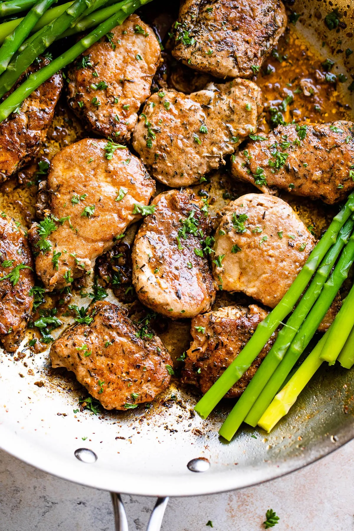 Pork Medallions with Savory Sauce