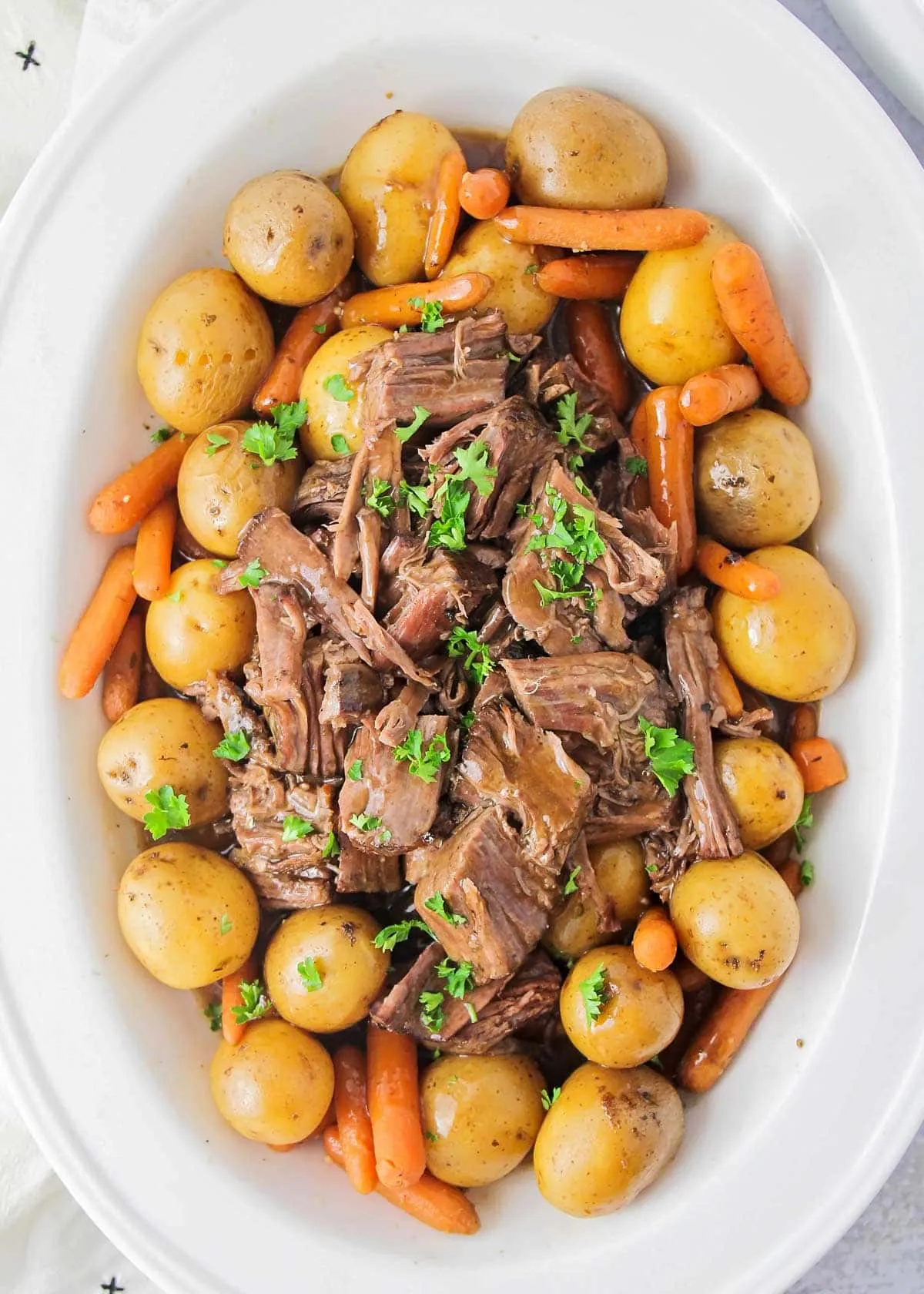 Pot Roast with Carrots and Potatoes