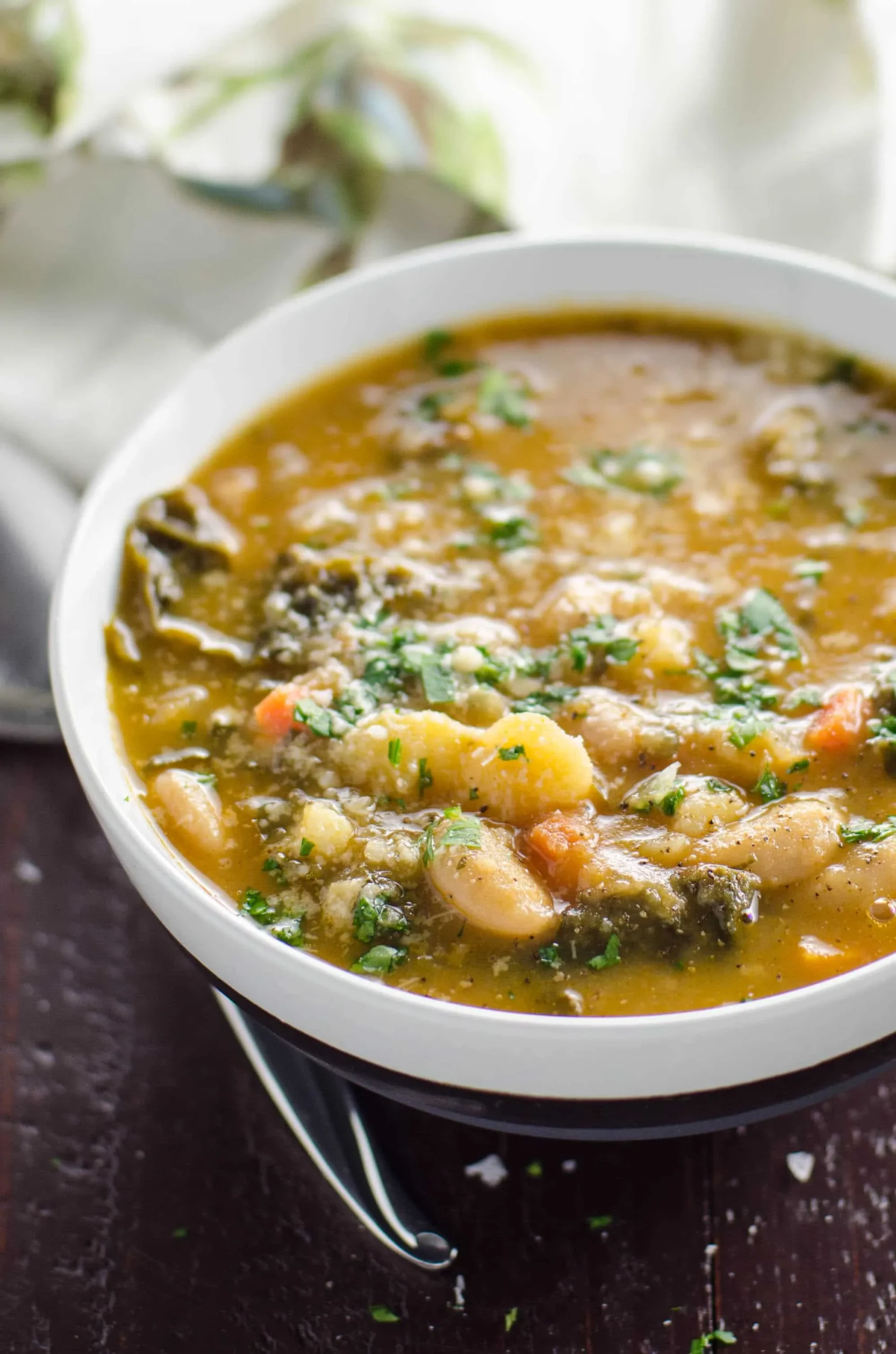 Potato Kale and White Bean Soup