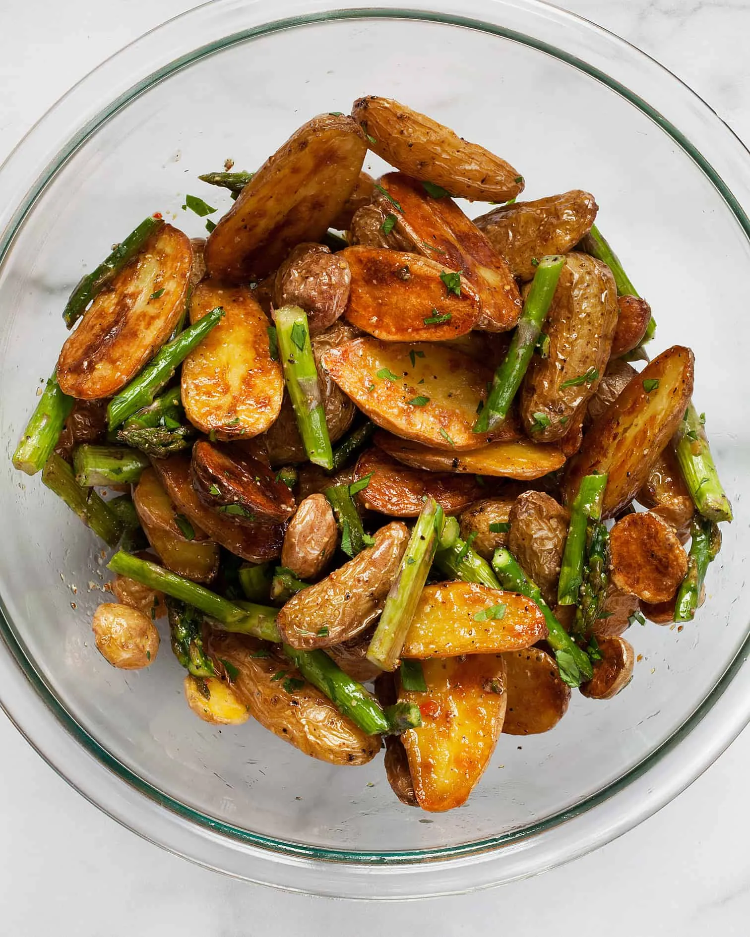 Potato Salad with Asparagus