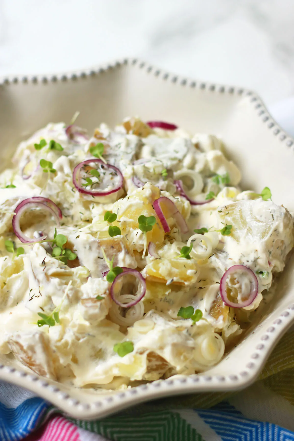 Potato Salad with Crème Fraîche
