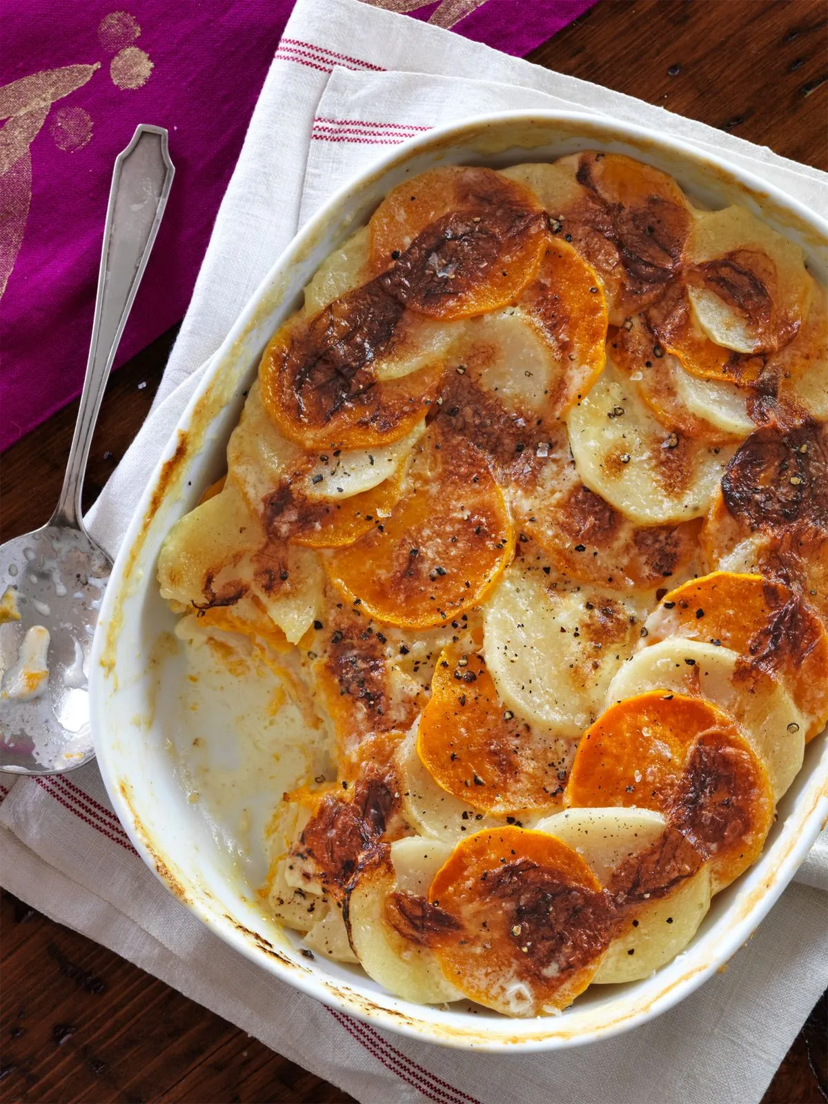Potato and Squash Gratin