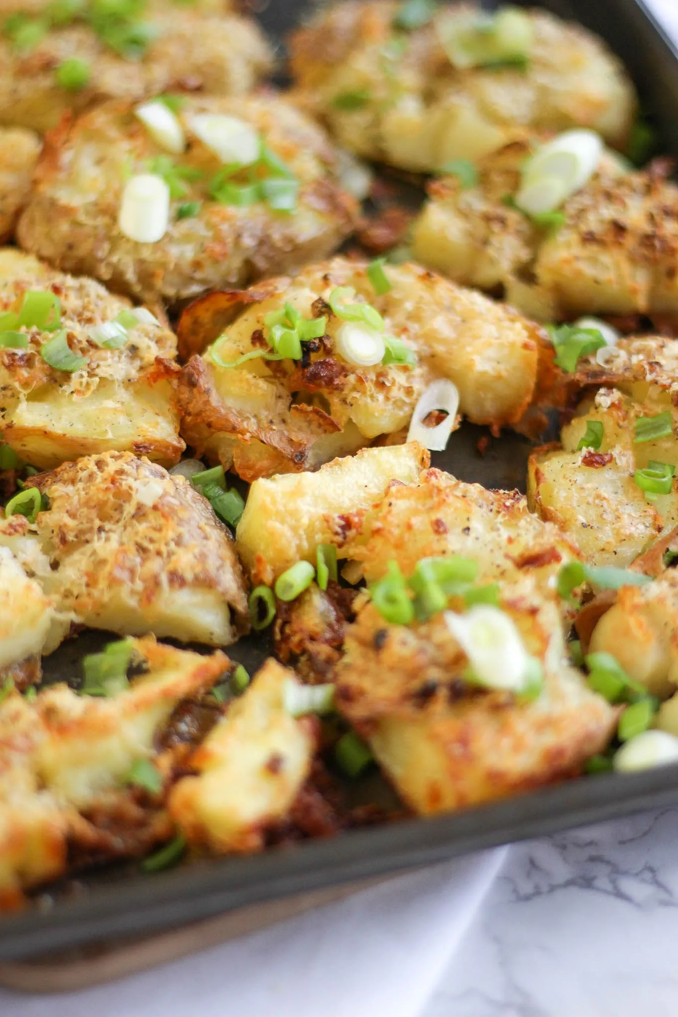 Potatoes Garlic Crushed New Potatoes